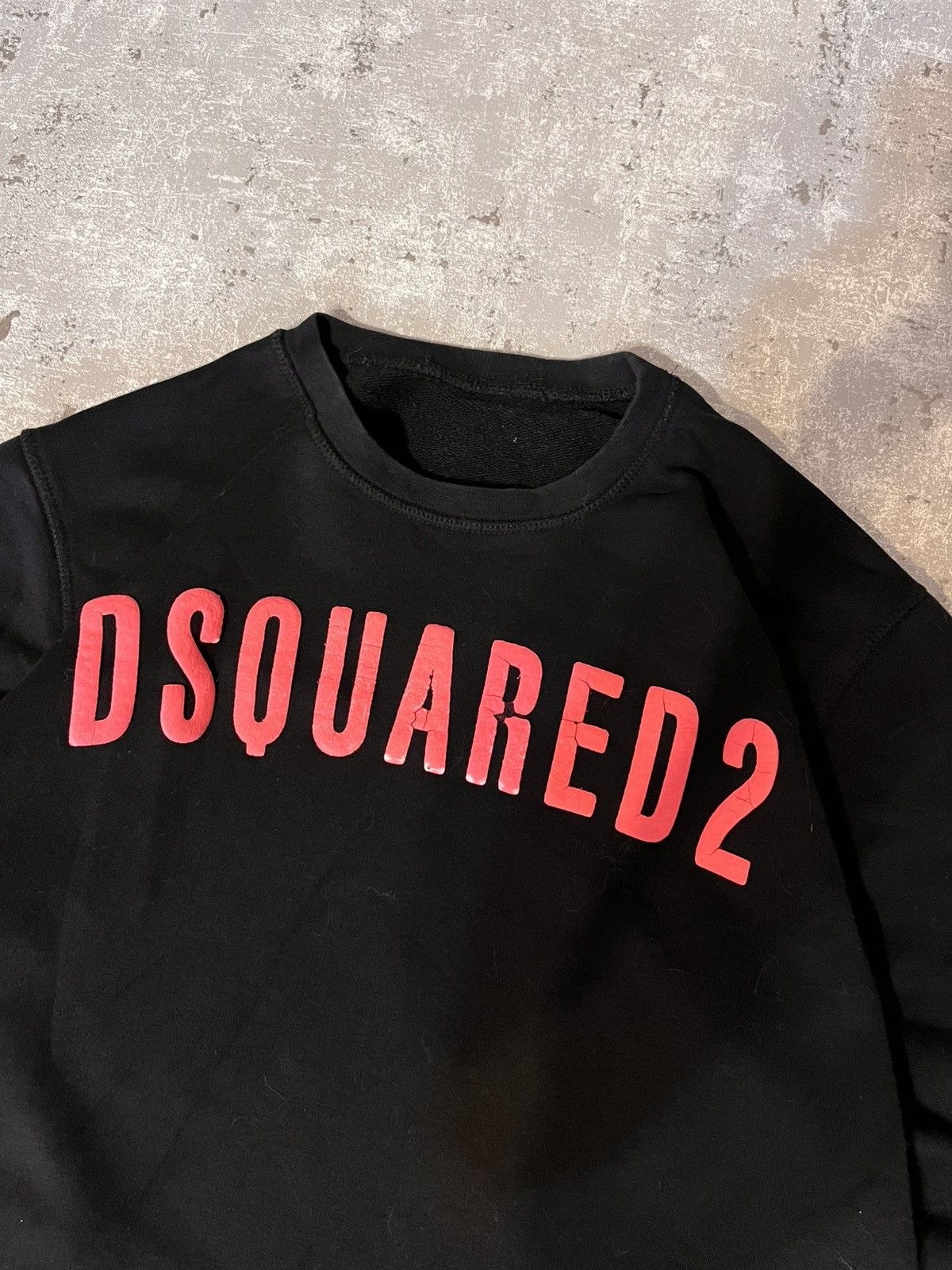 Dsquared2 HOODIE DSQUARED2 Y2K VINTAGE STREETWEAR BIG LOGO Size US XL / EU 56 / 4 - 2 Thumbnail