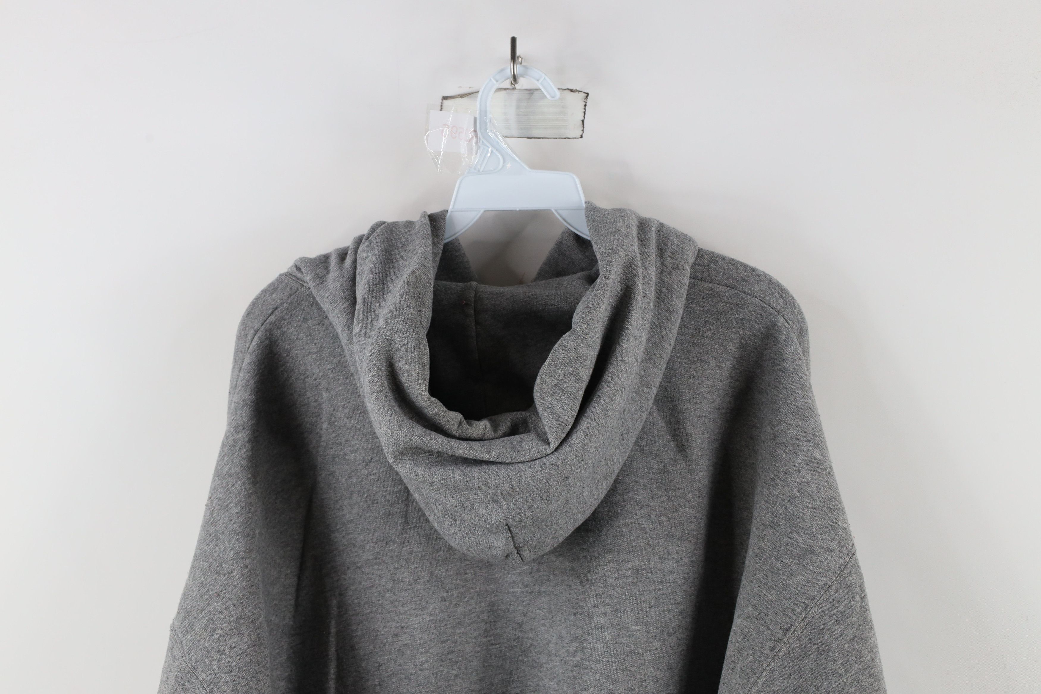Vintage Vintage 90s Fit Spell Out Jeep Motors Hoodie Sweatshirt Gray Size US XL / EU 56 / 4 - 10 Thumbnail