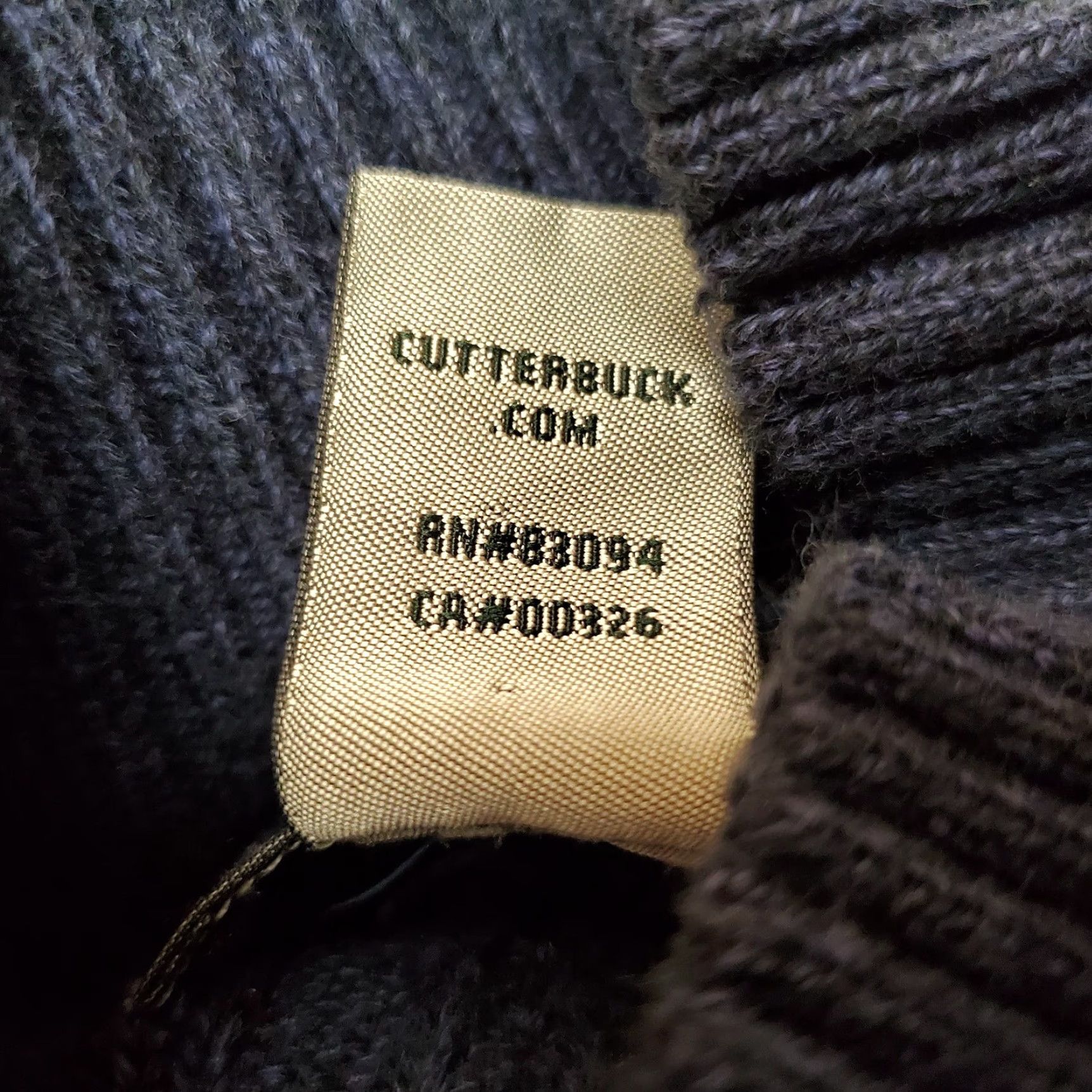 Cutter & Buck VINTAGE Cutter Buck Sweater Mens Large Blue Cable Knit Cotton Rayon Blend Casual Size US L / EU 52-54 / 3 - 5 Thumbnail