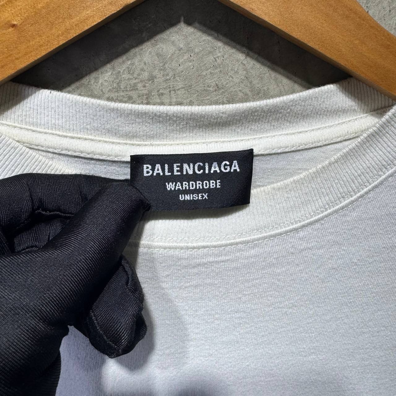 Balenciaga Balenciaga Campaign Embroidered tee Size US L / EU 52-54 / 3 - 7 Thumbnail