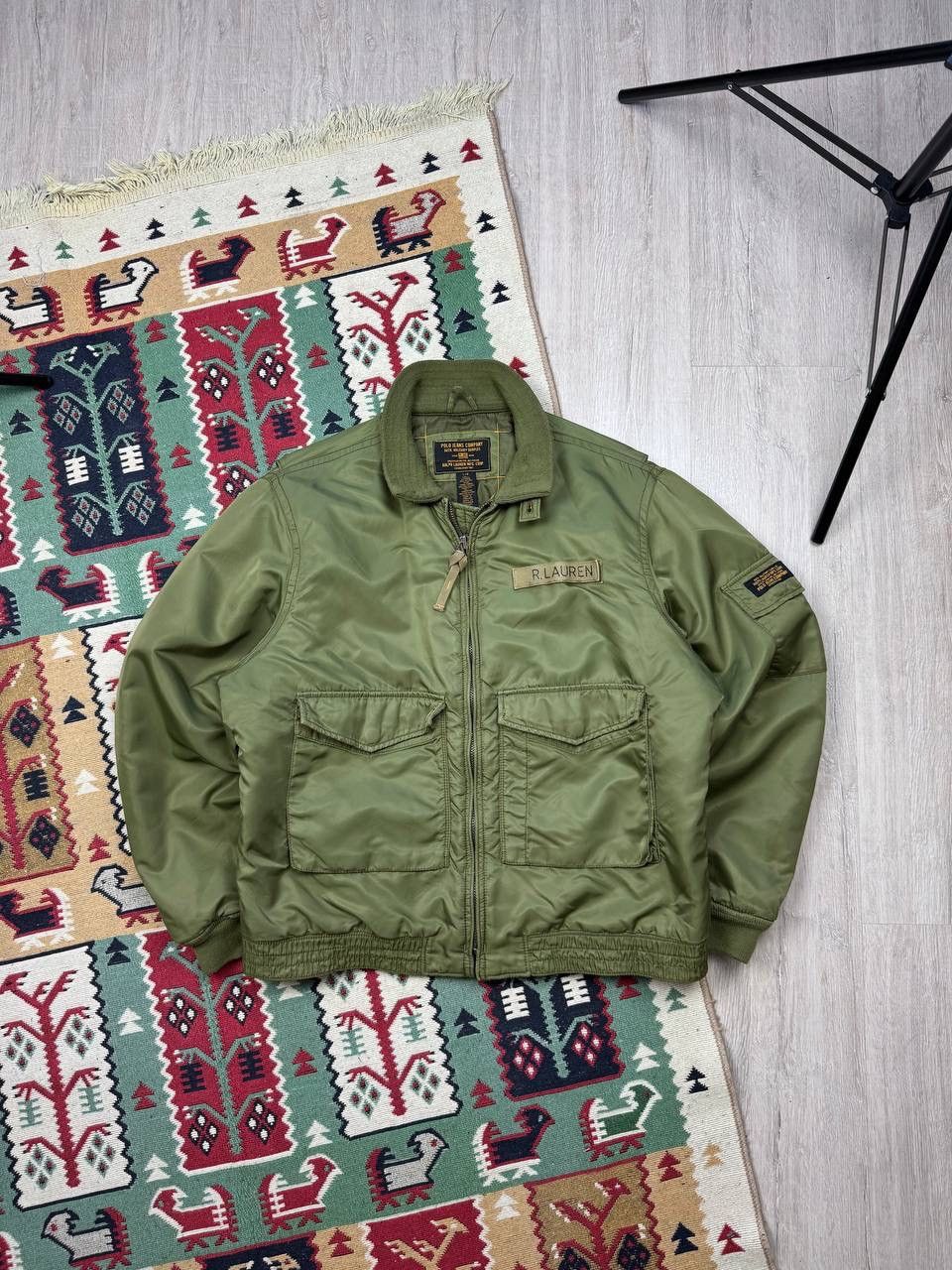 Polo Ralph Lauren × Vintage RARE Vintage Polo Jeans Company Bomber Y2K Jacket Size US L / EU 52-54 / 3 - 1 Thumbnail