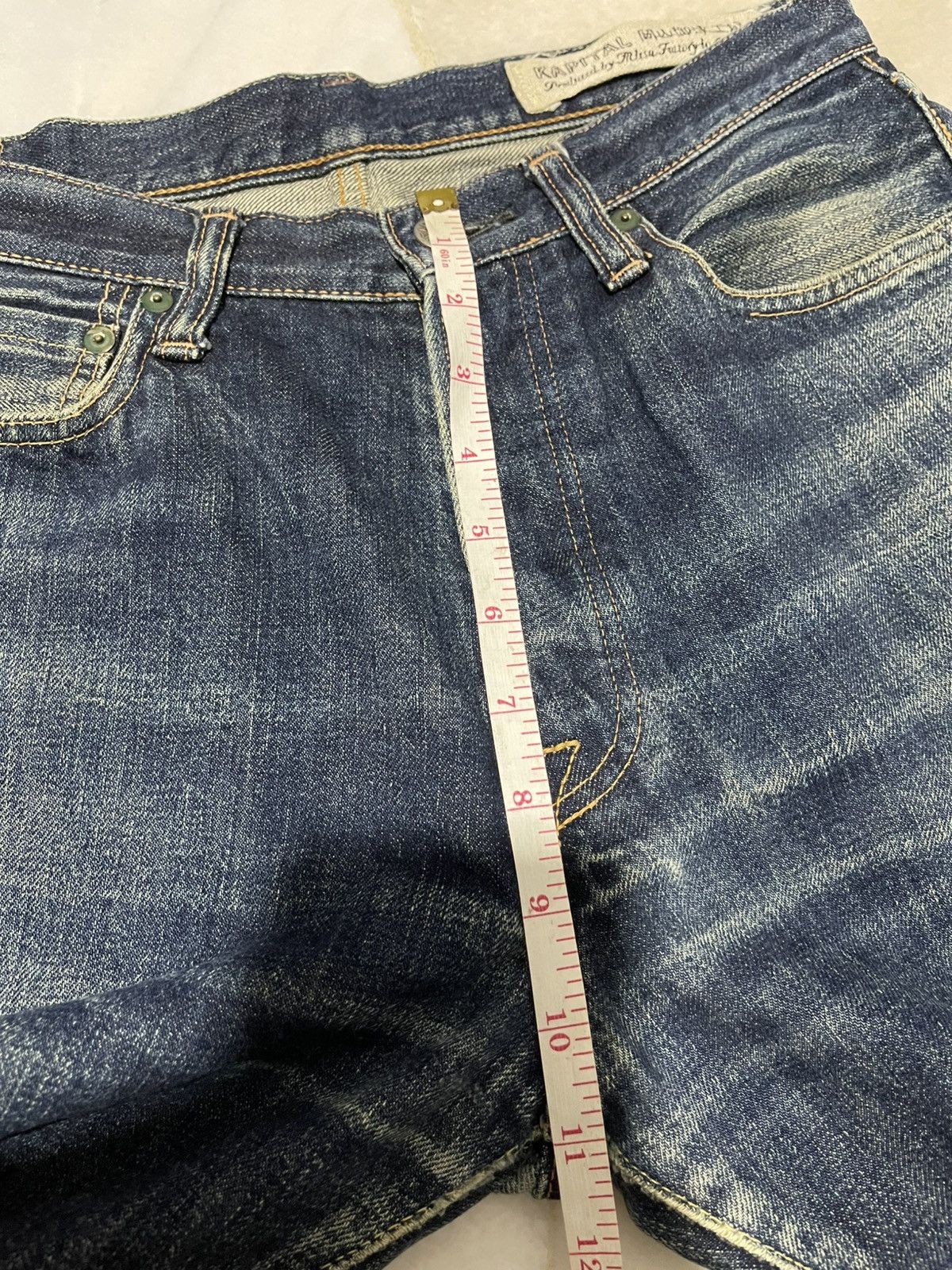 Kapital Kountry Kapital Red Selveged Denim Respect Your Elders Size US 30 / EU 46 - 16 Thumbnail