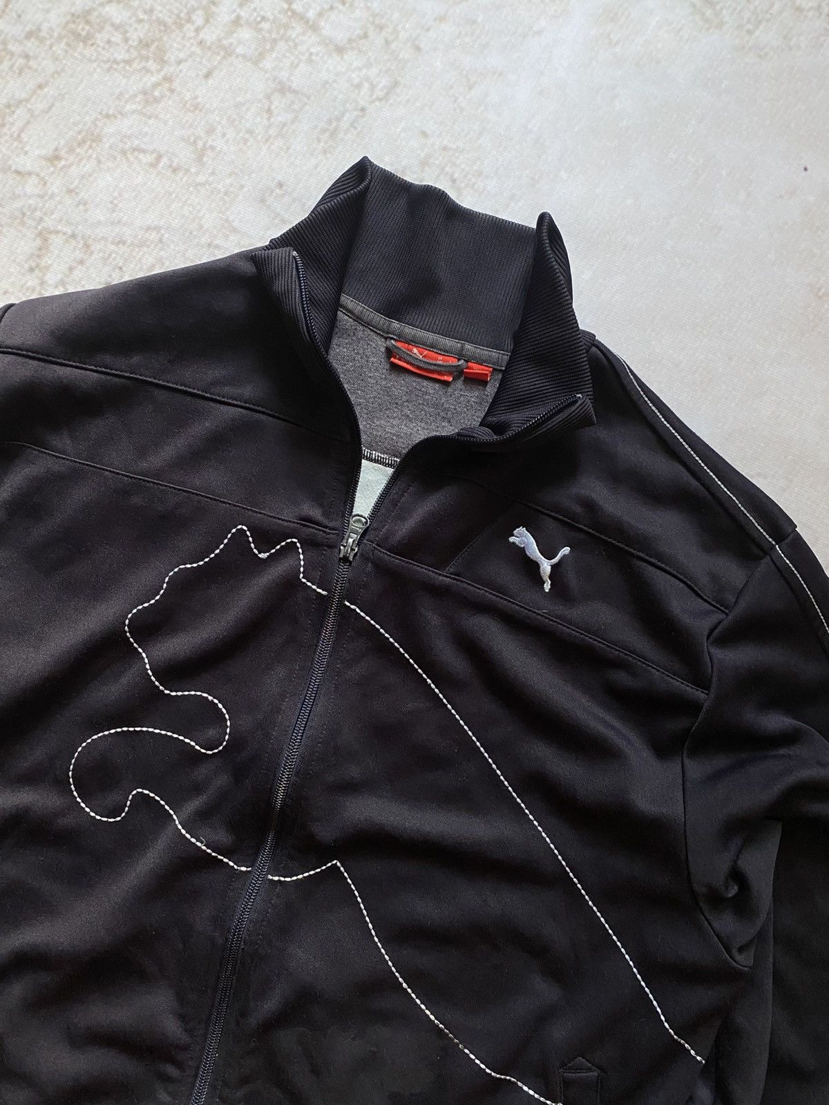 Puma × Vintage Vintage Puma Track Jacket Avant Garde Japanese style Hype L Size US L / EU 52-54 / 3 - 3 Thumbnail