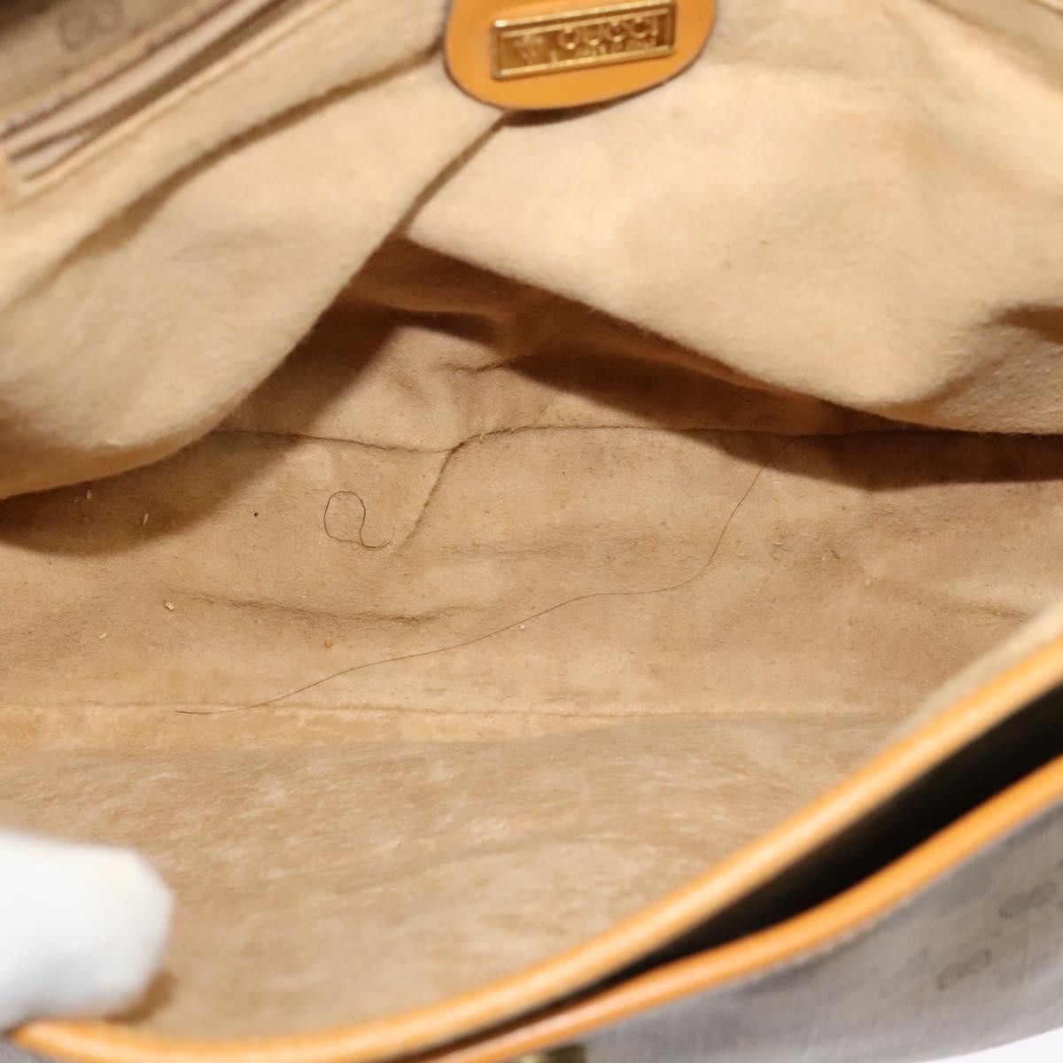 Gucci GUCCI Micro GG Supreme Shoulder Bag Pvc Beige Gold 001 14 Size ONE SIZE - 17 Thumbnail