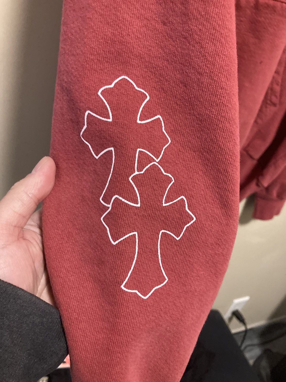 Chrome Hearts × Drake Chrome hearts x drake Miami exclusive hoodie size L red Size US L / EU 52-54 / 3 - 3 Thumbnail