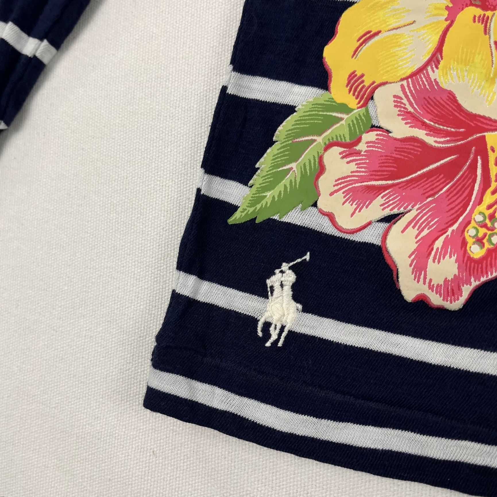 Polo Ralph Lauren Polo Ralph Lauren Shirt Mens Large Blue Floral Hawaiian Short Sleeve New Size US L / EU 52-54 / 3 - 2 Thumbnail
