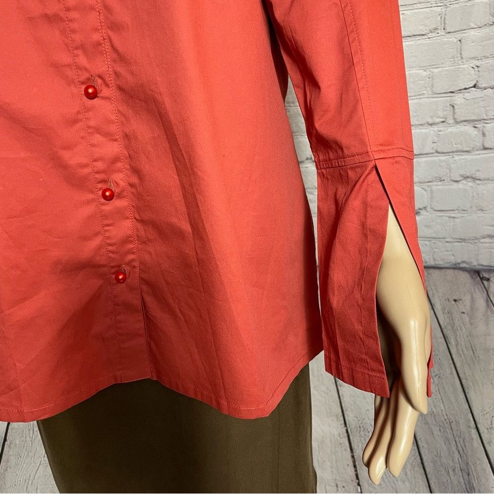 Other NWT New VHNY Red Cotton Button Down Shirt Size M Size M / US 6-8 / IT 42-44 - 9 Thumbnail
