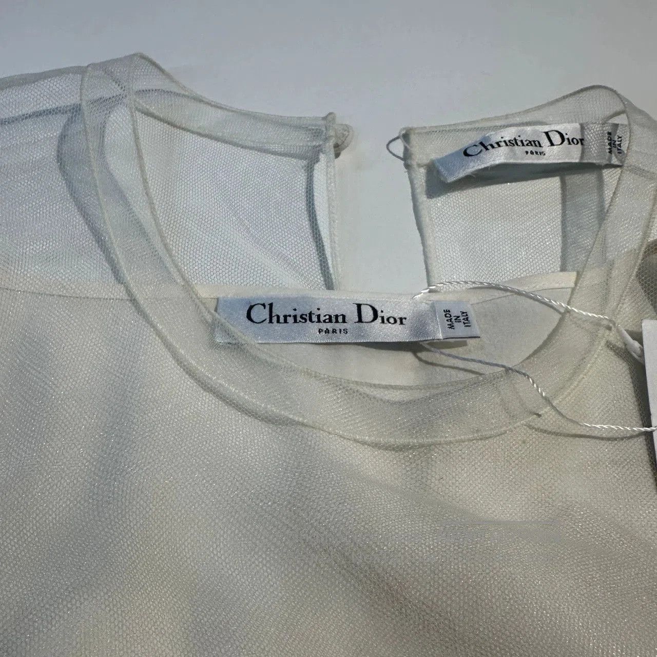 Dior dior constellation series mesh short sleeve top. Size US L / EU 52-54 / 3 - 3 Thumbnail