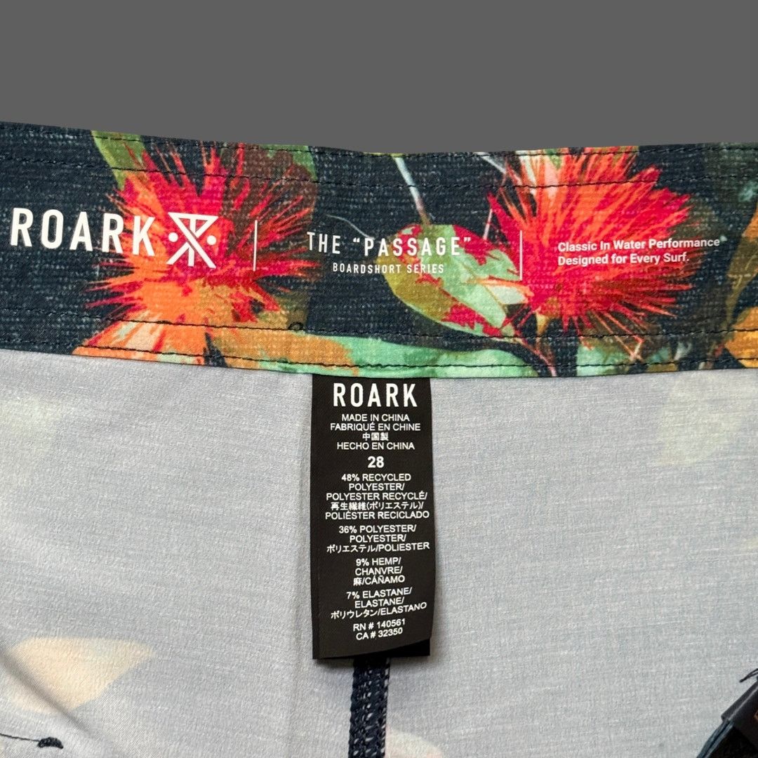 Roark Roark Passage 18" La Selva RB402 DNV Boarshorts Size 28 NWT Size US 28 / EU 44 - 4 Thumbnail