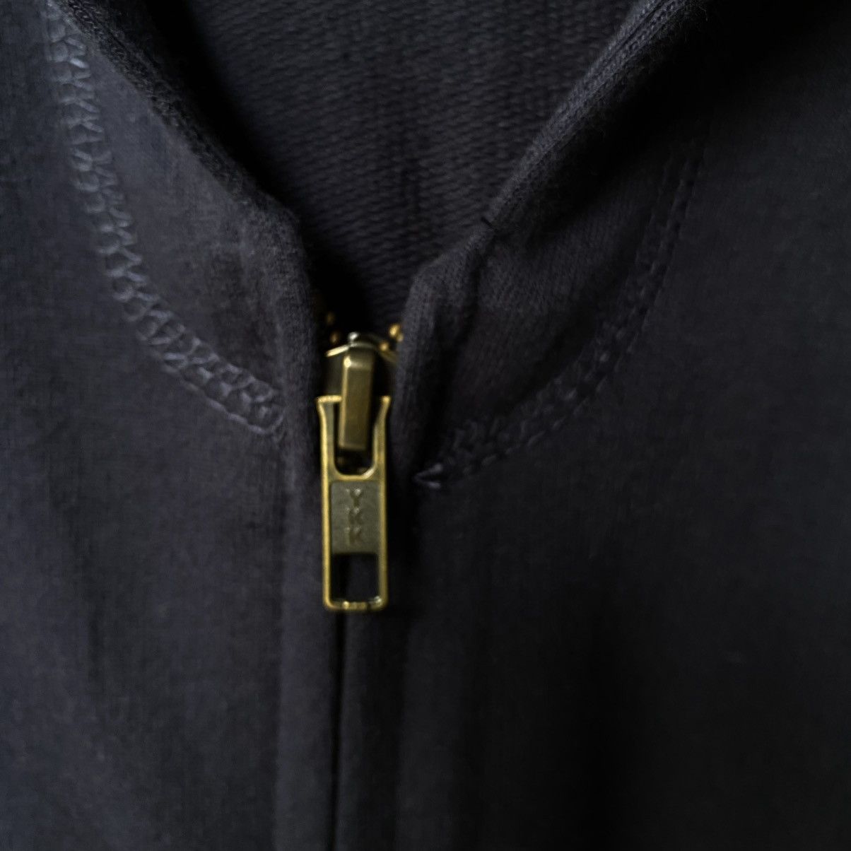 Ne-Net Ne-net Navy Zip Hoodie with Striped Sleeve Size XS / US 0-2 / IT 36-38 - 7 Thumbnail
