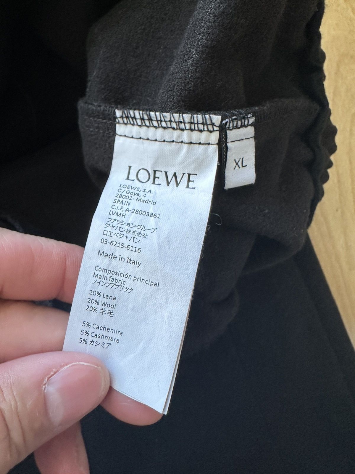 Loewe Loewe Womens Black Joggers Size 34" / US 12 / IT 48 - 5 Thumbnail