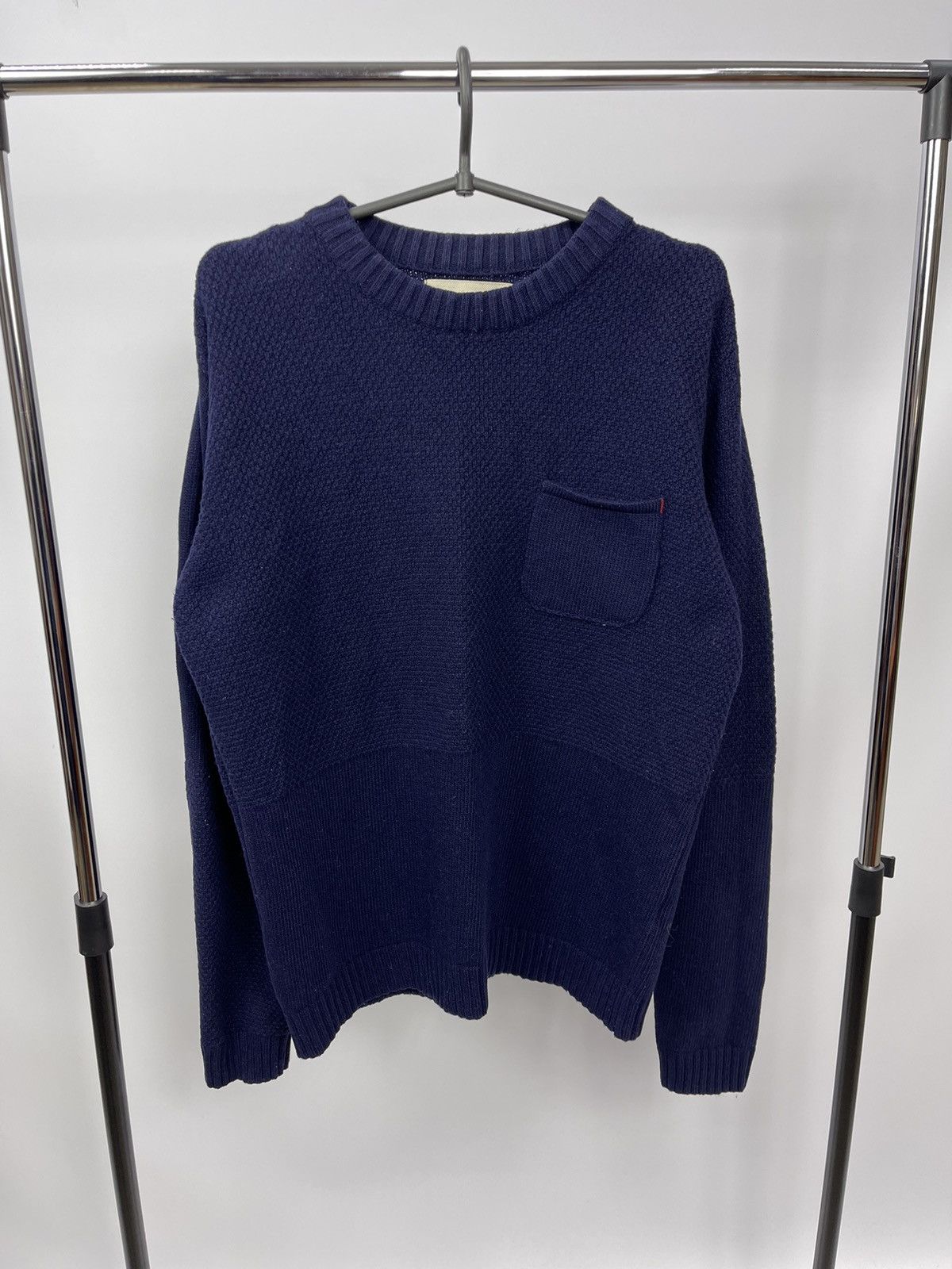 Oliver Spencer Oliver Spencer Sweater Knitwear Size S Blue Made in Portugal Size US S / EU 44-46 / 1 - 1 Thumbnail