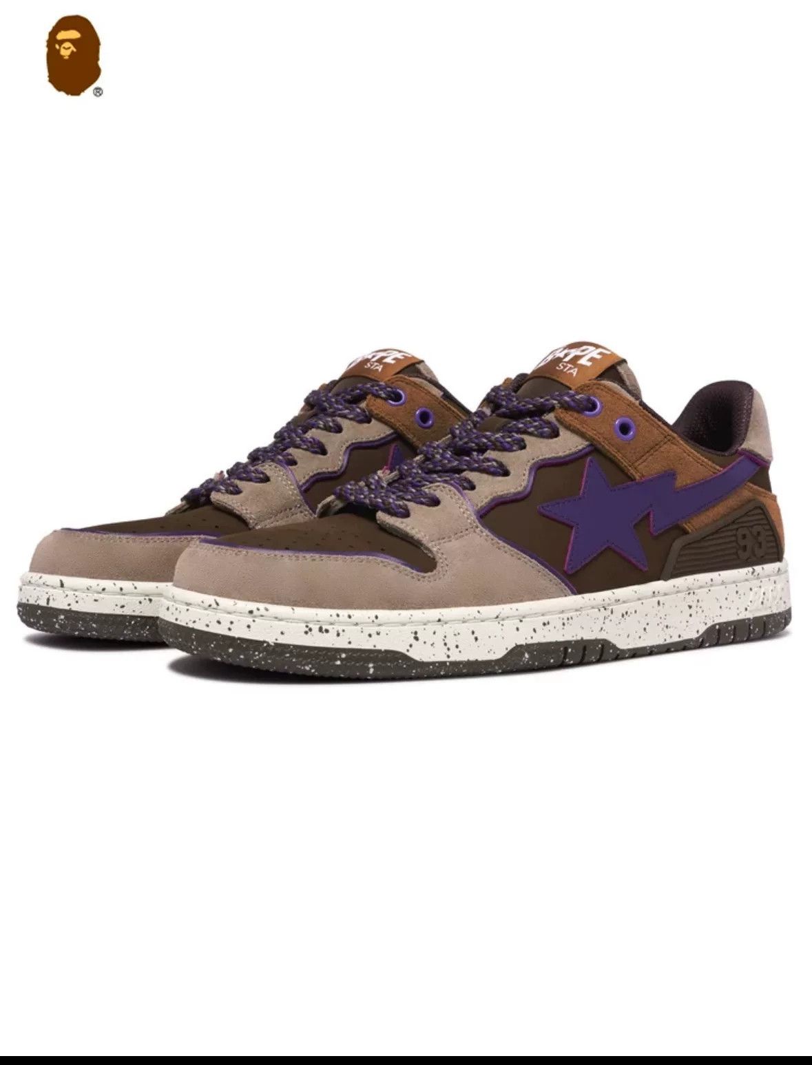 Bape Bape Ta Multi Shark Shoes Low Top Size US 11 / EU 44 - 1 Thumbnail