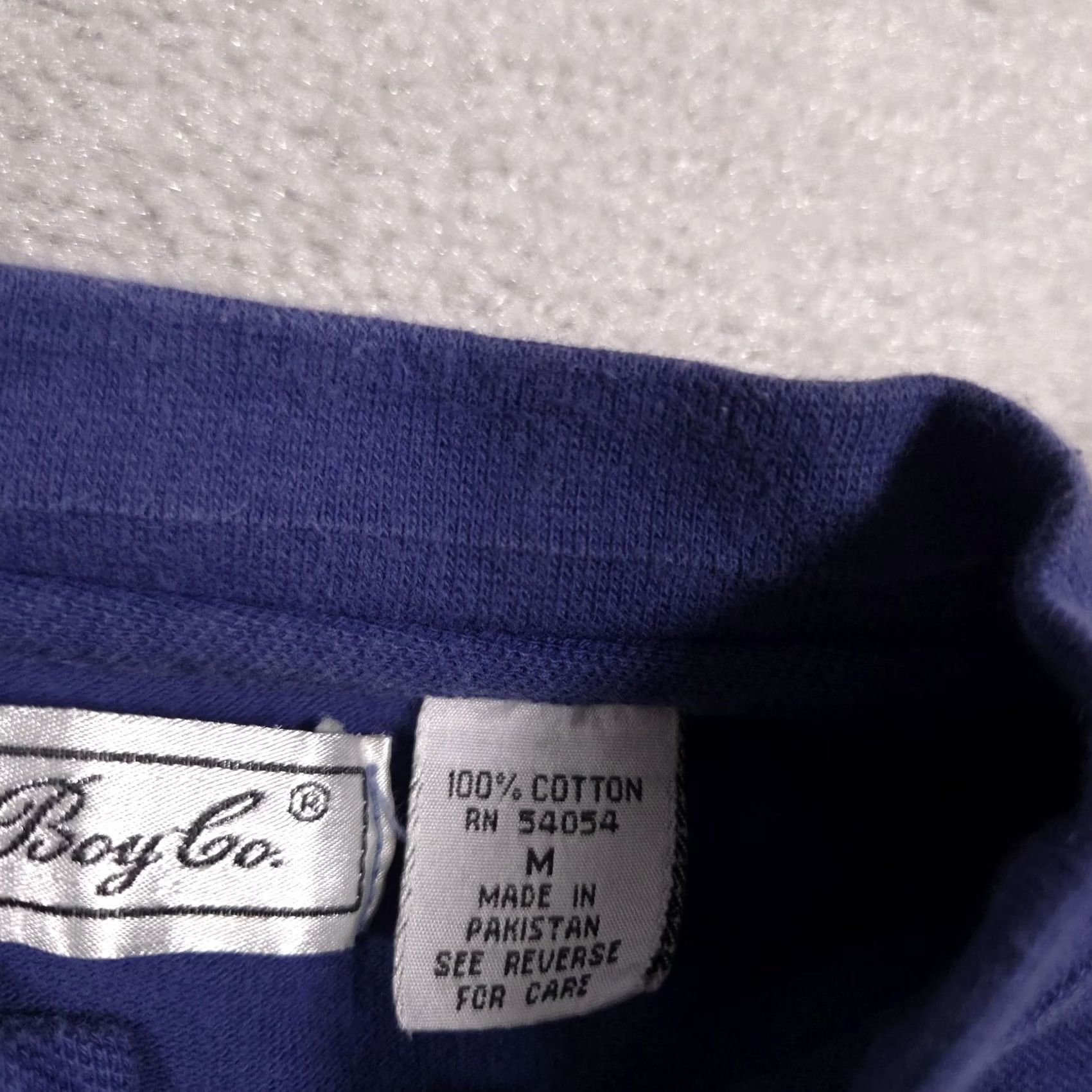 Bugle Boy VINTAGE Bugle Boy Mens Long Sleeve Henley Shirt M Blue 90s Mock Neck Pocket Size US M / EU 48-50 / 2 - 7 Thumbnail