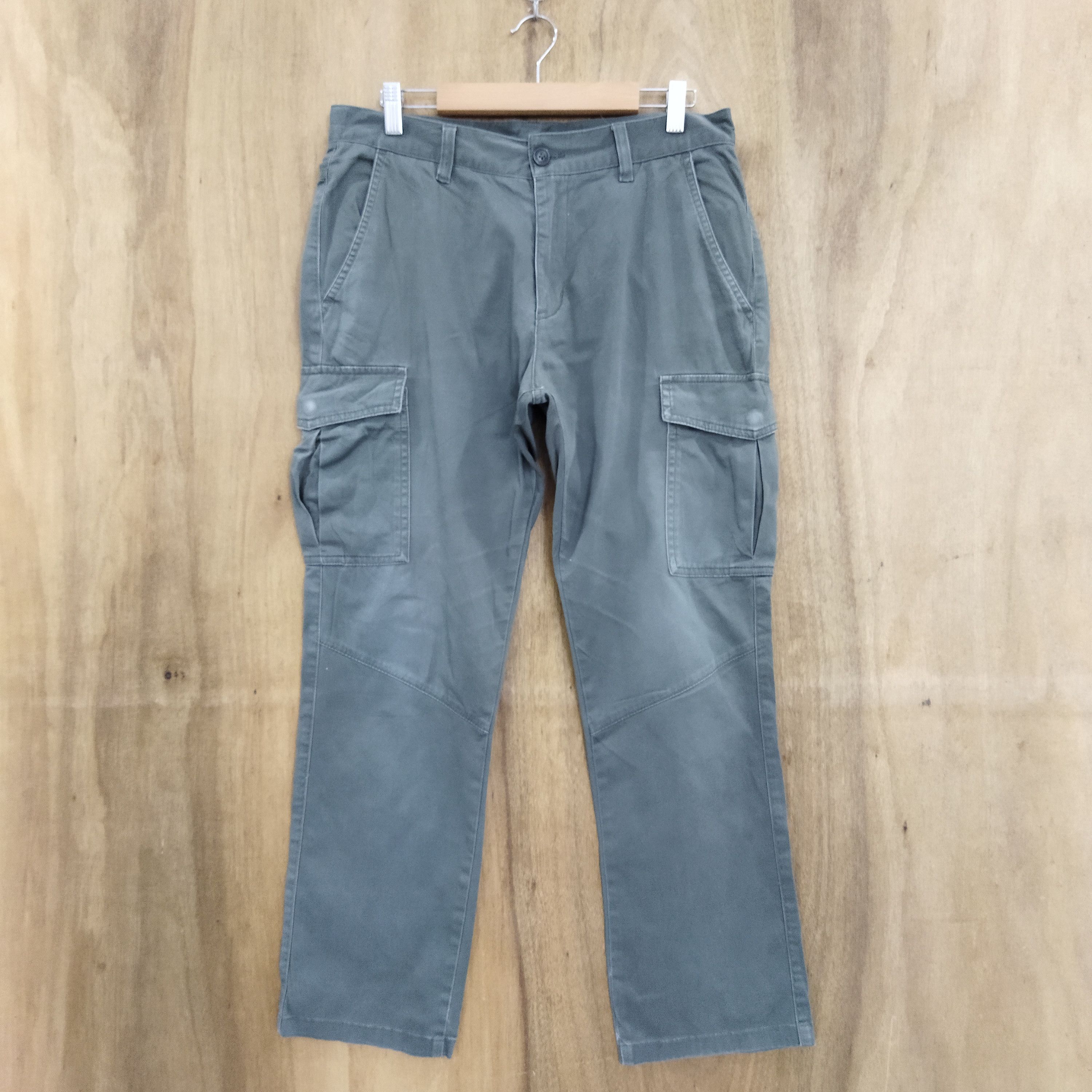 Japanese Brand JAPANESE BRAND GREEN CARGO PANTS Size US 31 - 1 Thumbnail