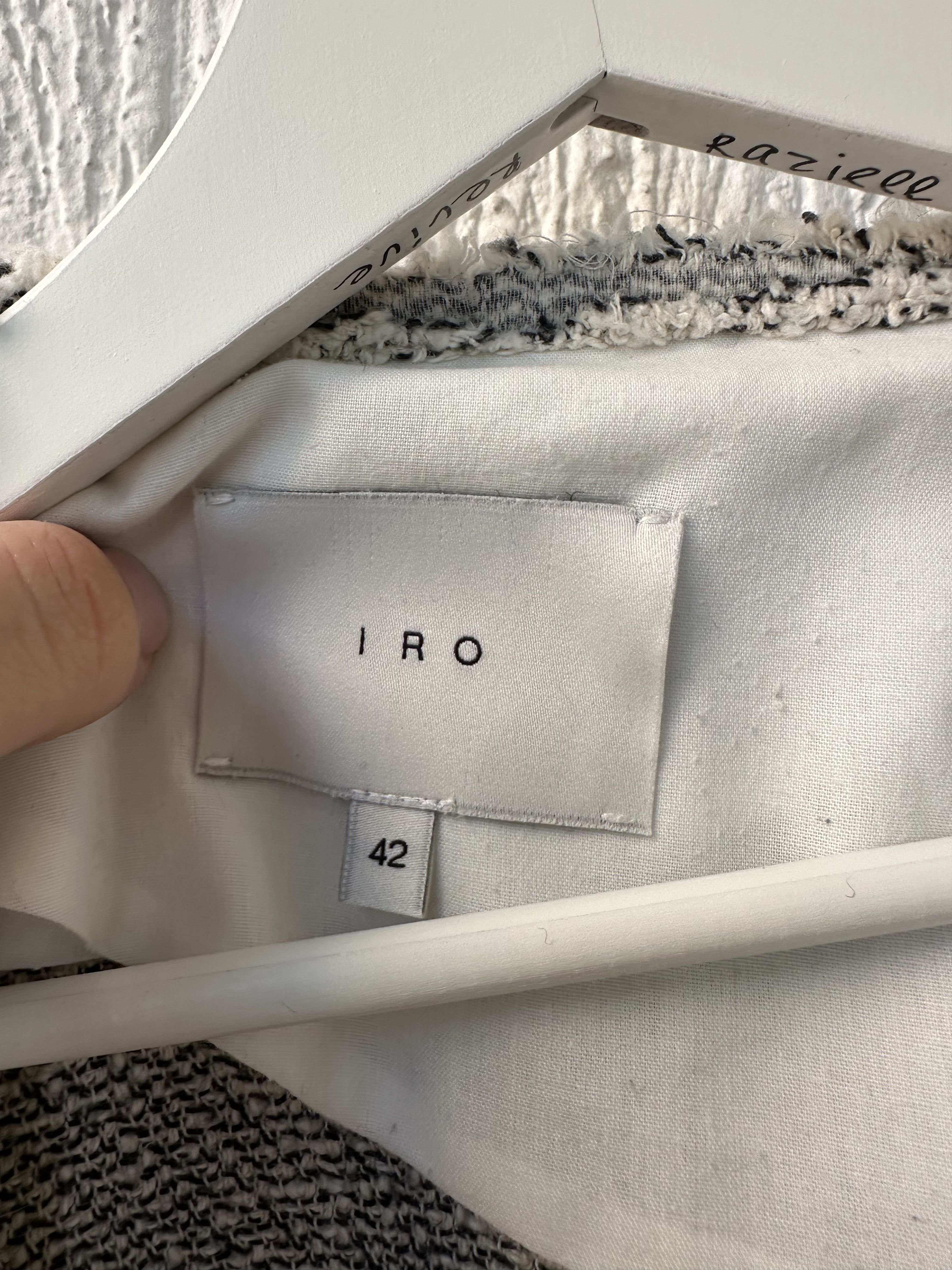 Iro tweed biker jacket Size M / US 6-8 / IT 42-44 - 7 Thumbnail