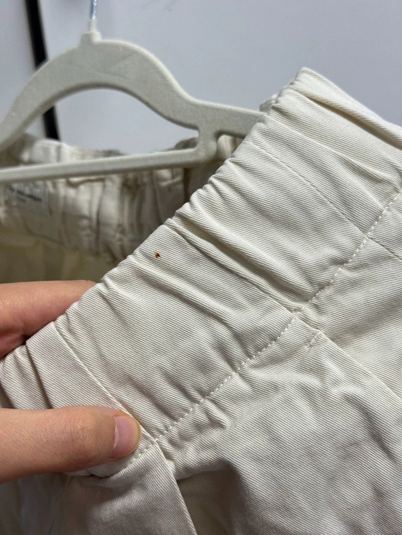 Dries Van Noten dries van noten size:s Off-white wide-leg trousers Size US 27 - 5 Thumbnail