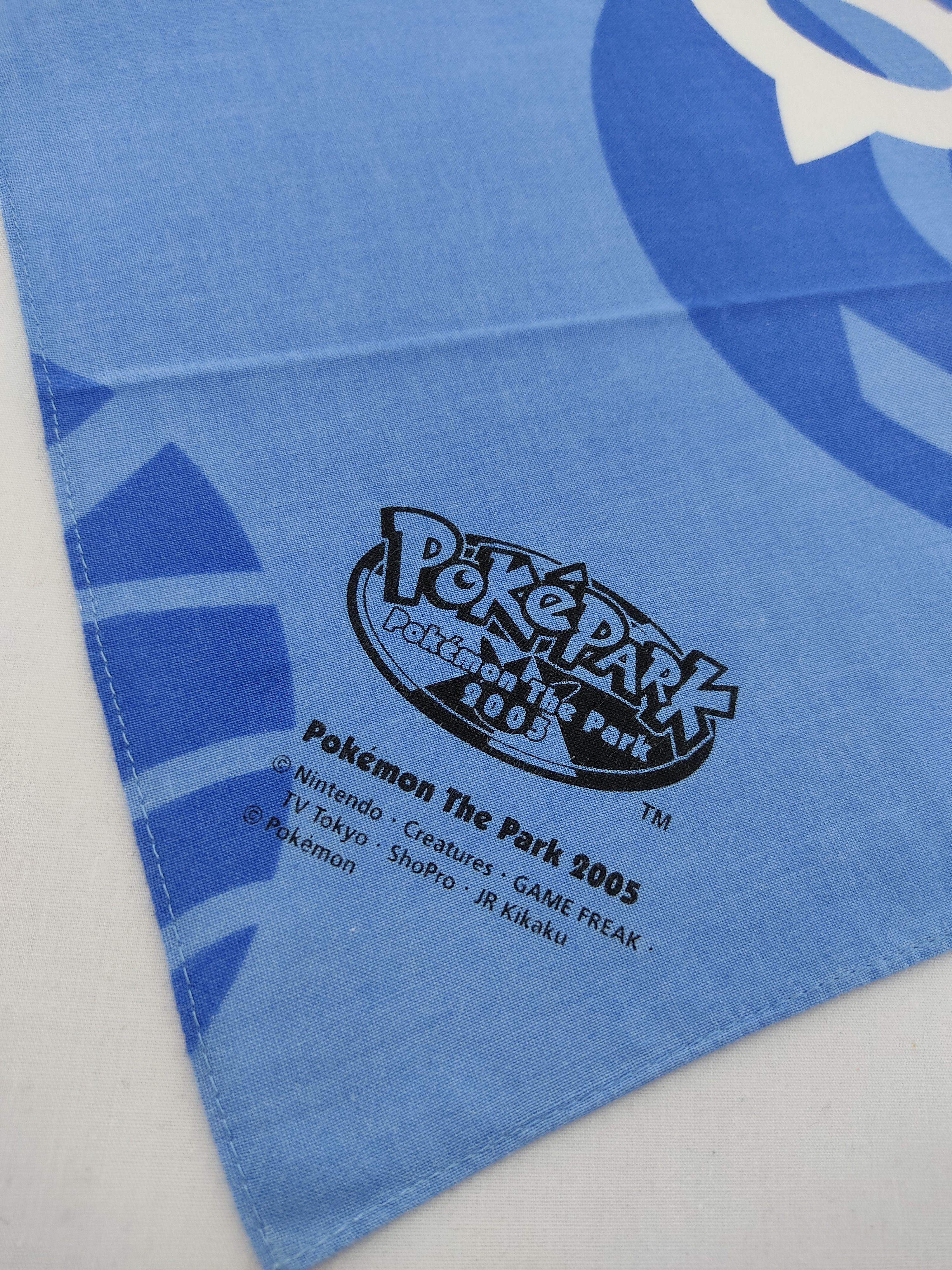 Nintendo × Pokemon × Vintage Vintage Y2K Pokemon Handkerchief / Neckwear / Bandana Size ONE SIZE - 2 Thumbnail