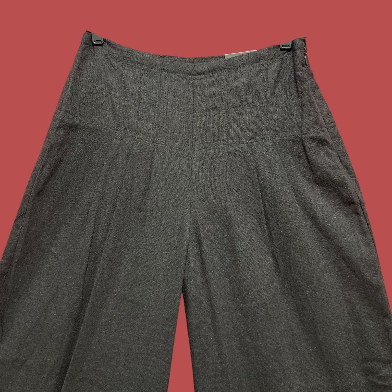 Worthington Worthington - Women's High-Rise Regular Fit Wide - Leg Trous Size 26" / US 2 / IT 38 - 11 Thumbnail