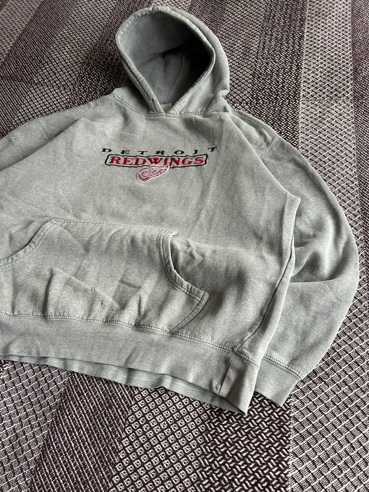 Vintage Vintage Boxy Fit Thrashed Hoodie Women Distressed Size M Size M / US 6-8 / IT 42-44 - 8 Thumbnail