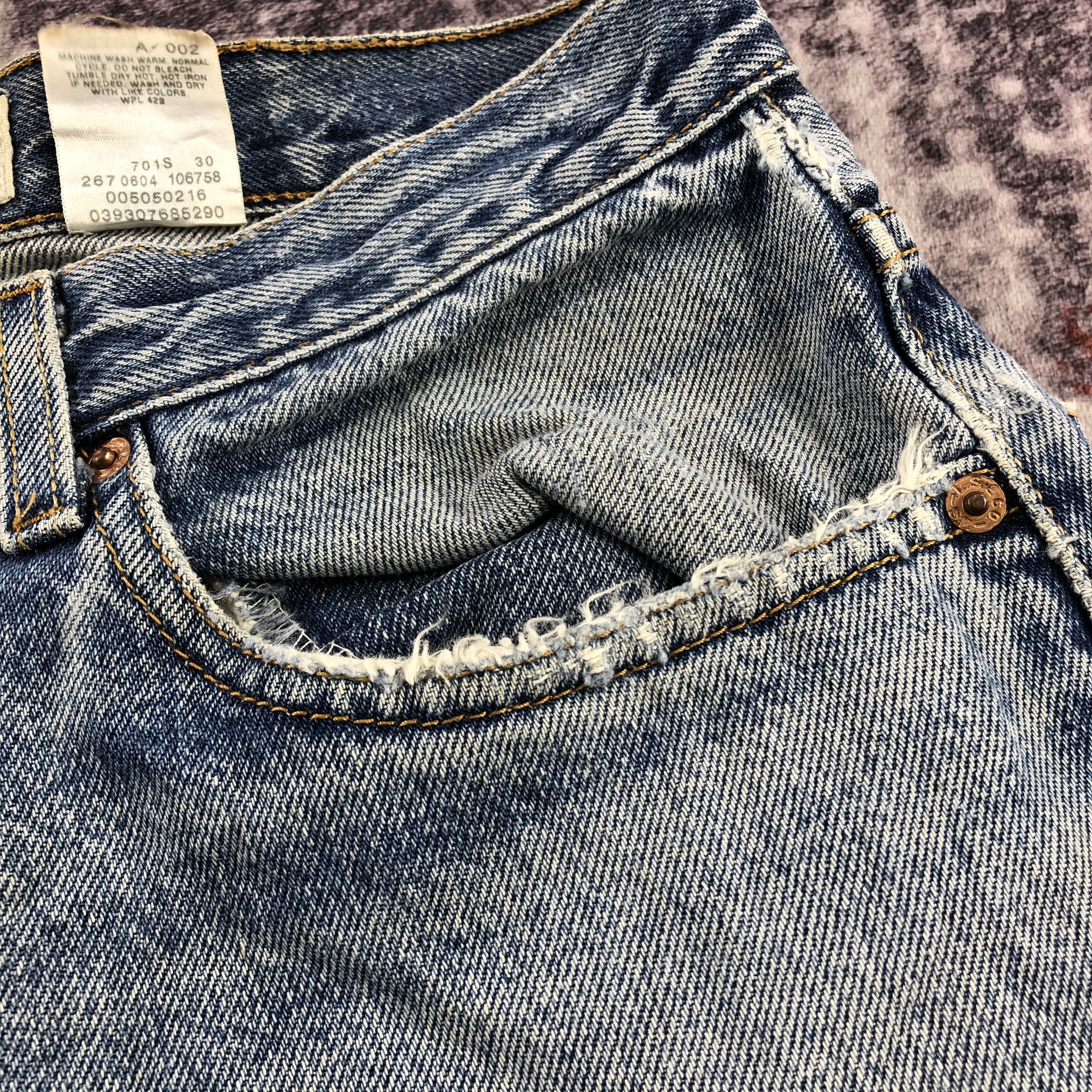 Levi's × Vintage Vintage Levis 505 Jeans-JM2902 Size US 30 / EU 46 - 14 Thumbnail