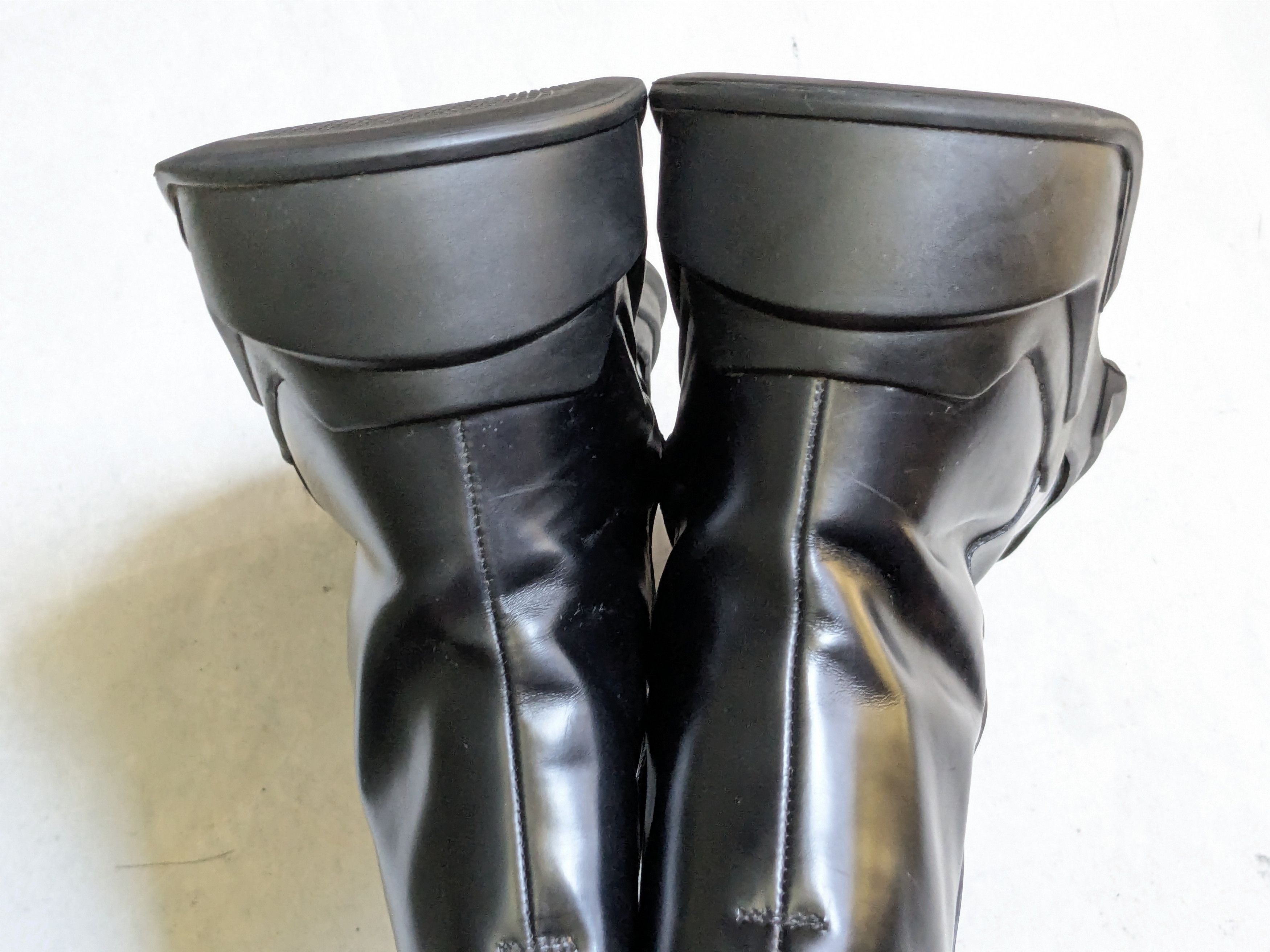 Prada Prada Side Zip Boots Black 10.5 Leather Chunky Y2K Size US 10.5 / EU 43-44 - 15 Thumbnail