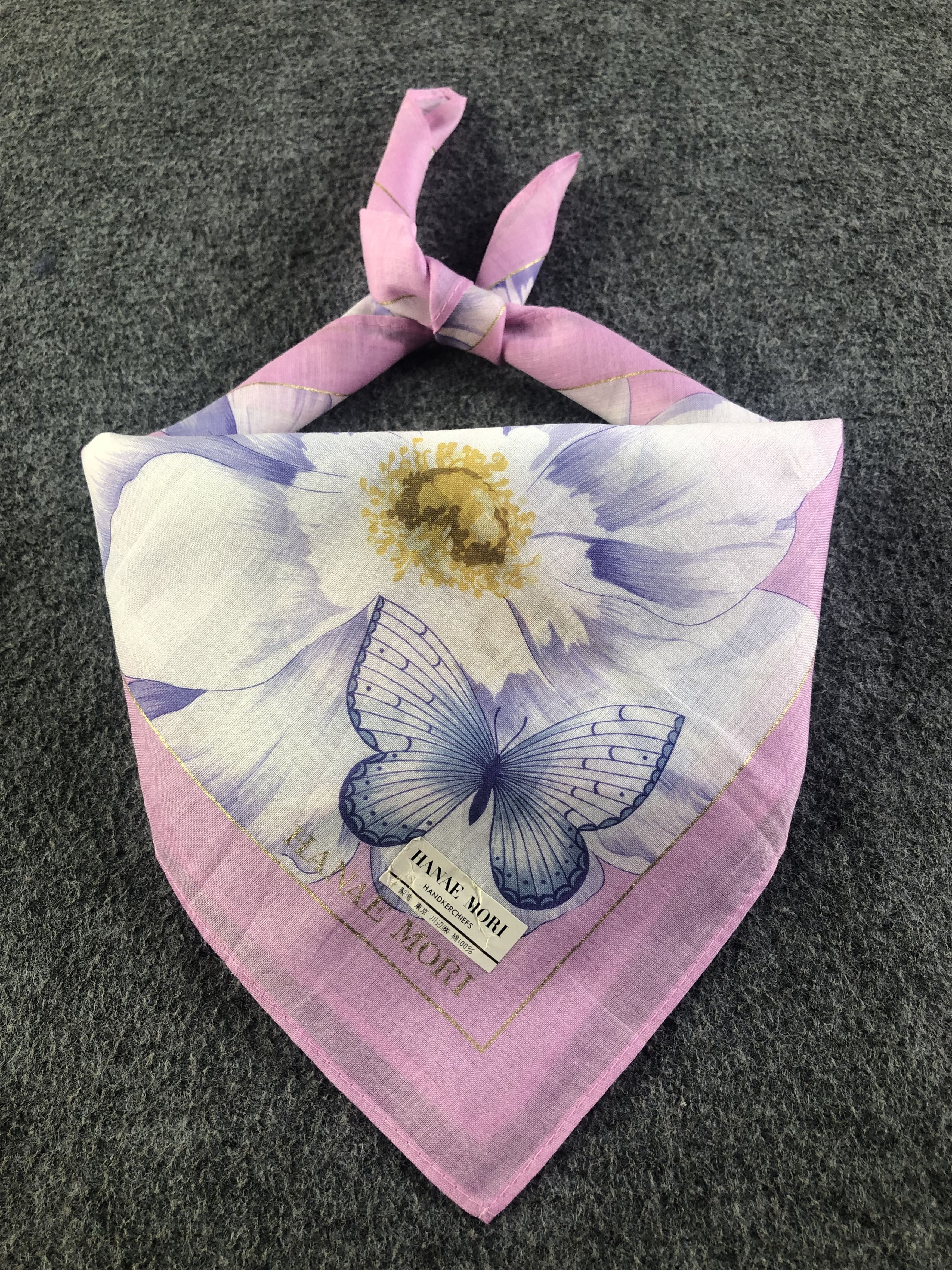 Hanae Mori Hanae Mori Handkerchief / Bandana / Neckerchief C518 Size ONE SIZE - 1 Thumbnail