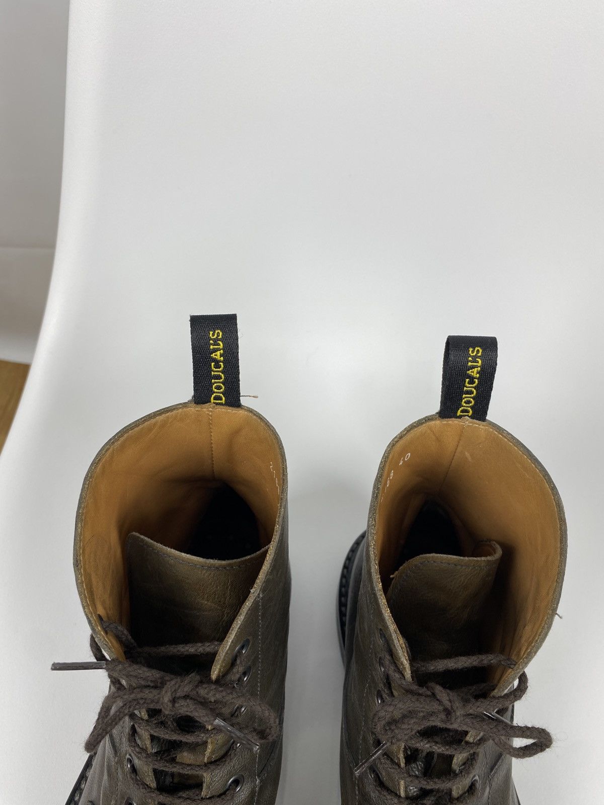 Doucal's Doucal’s Genuine Leather Boots Mens size 40 Handmade Size US 7 / EU 40 - 8 Thumbnail