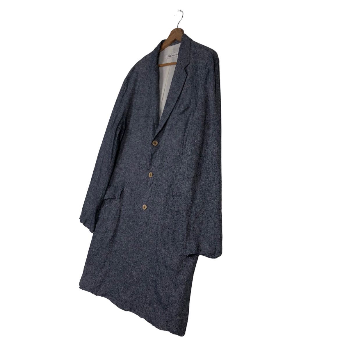 45rpm 🔥Hollander Long Jacket Indigo Sisoko Japan Made Biker Wear Size US M / EU 48-50 / 2 - 7 Thumbnail