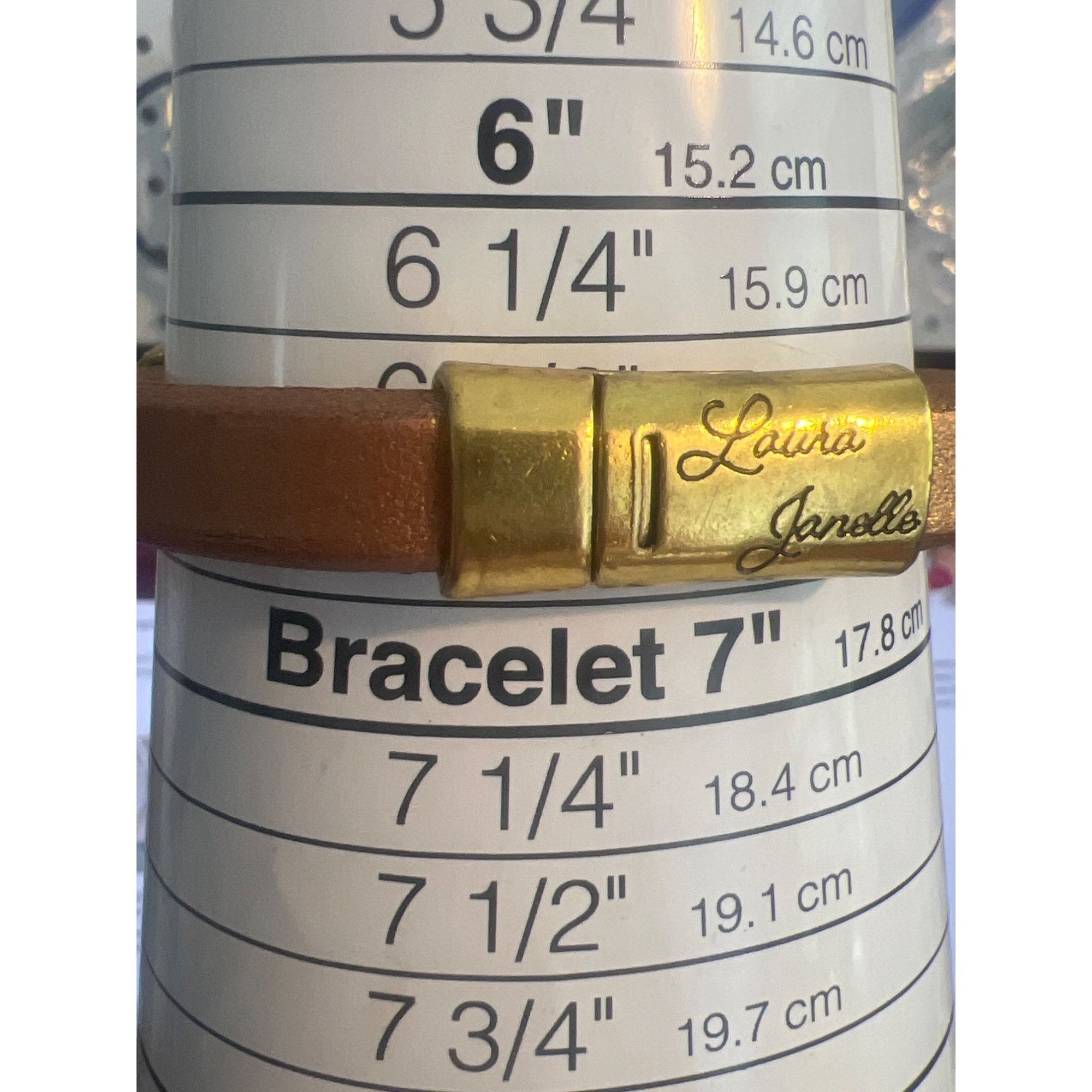 Other Laura Janelle Rose Gold Vegan Leather Bracelet Magnetic Clas Size ONE SIZE - 5 Thumbnail