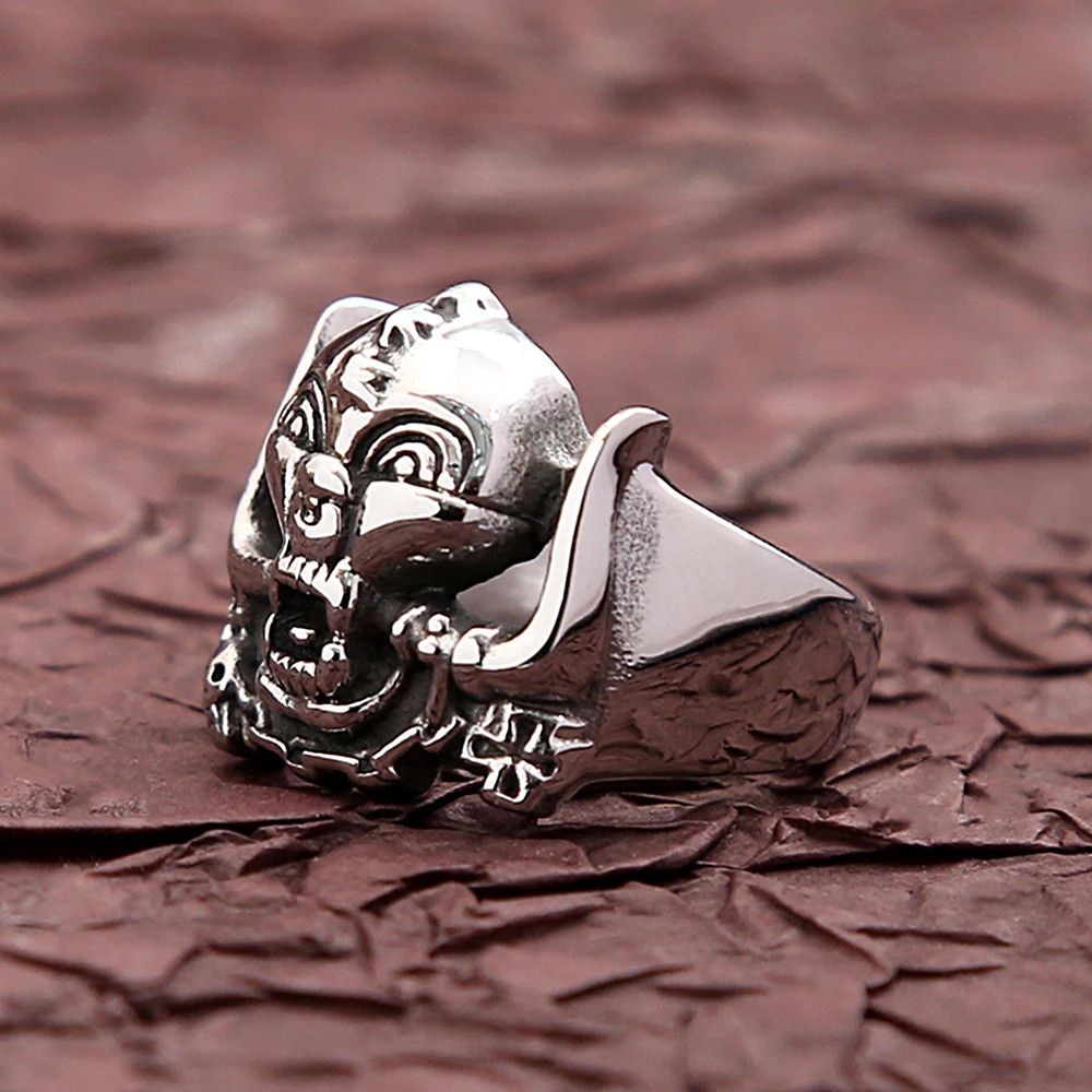 Japanese Brand × Jewelry × Vintage unique Skull Ring Size ONE SIZE - 3 Thumbnail