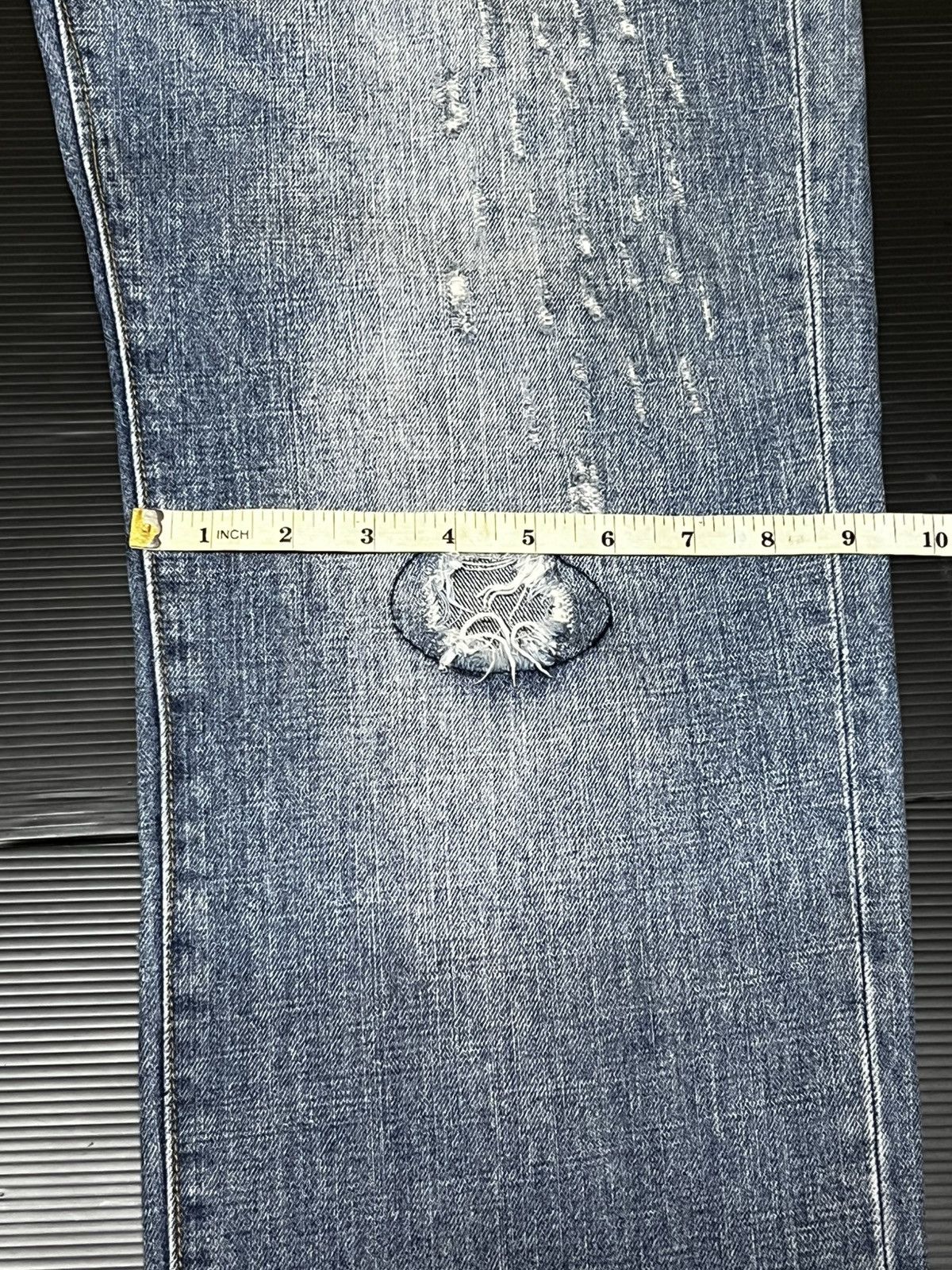 Smith's American × Vintage 🔥HOT DROPS🔥Japanese Brand Smith American Patch Work Denim Size US 32 / EU 48 - 13 Thumbnail