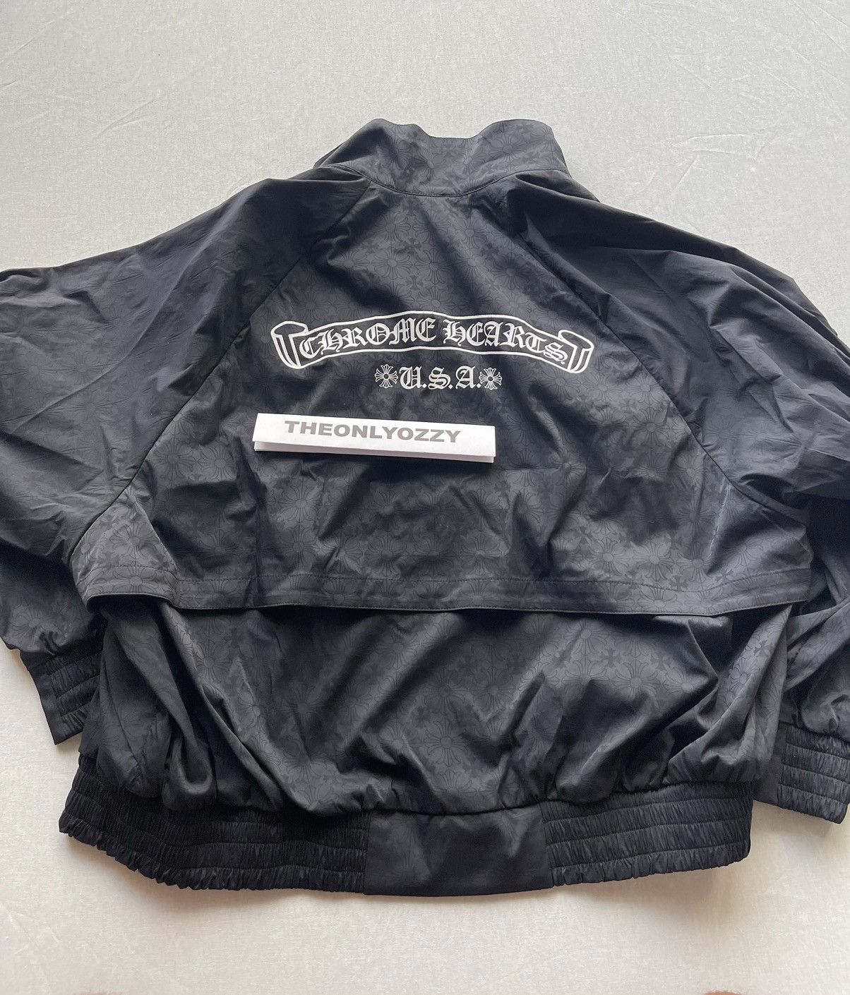image of Chrome Hearts Match Point Track Jacket Black Size L, Men's