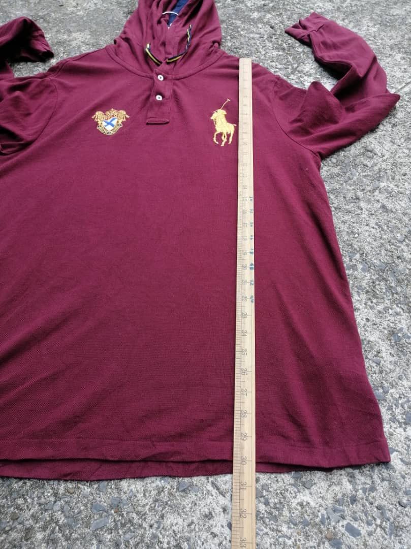 Polo Ralph Lauren Polo Ralph Lauren Big Pony Hoodie Size US L / EU 52-54 / 3 - 4 Thumbnail