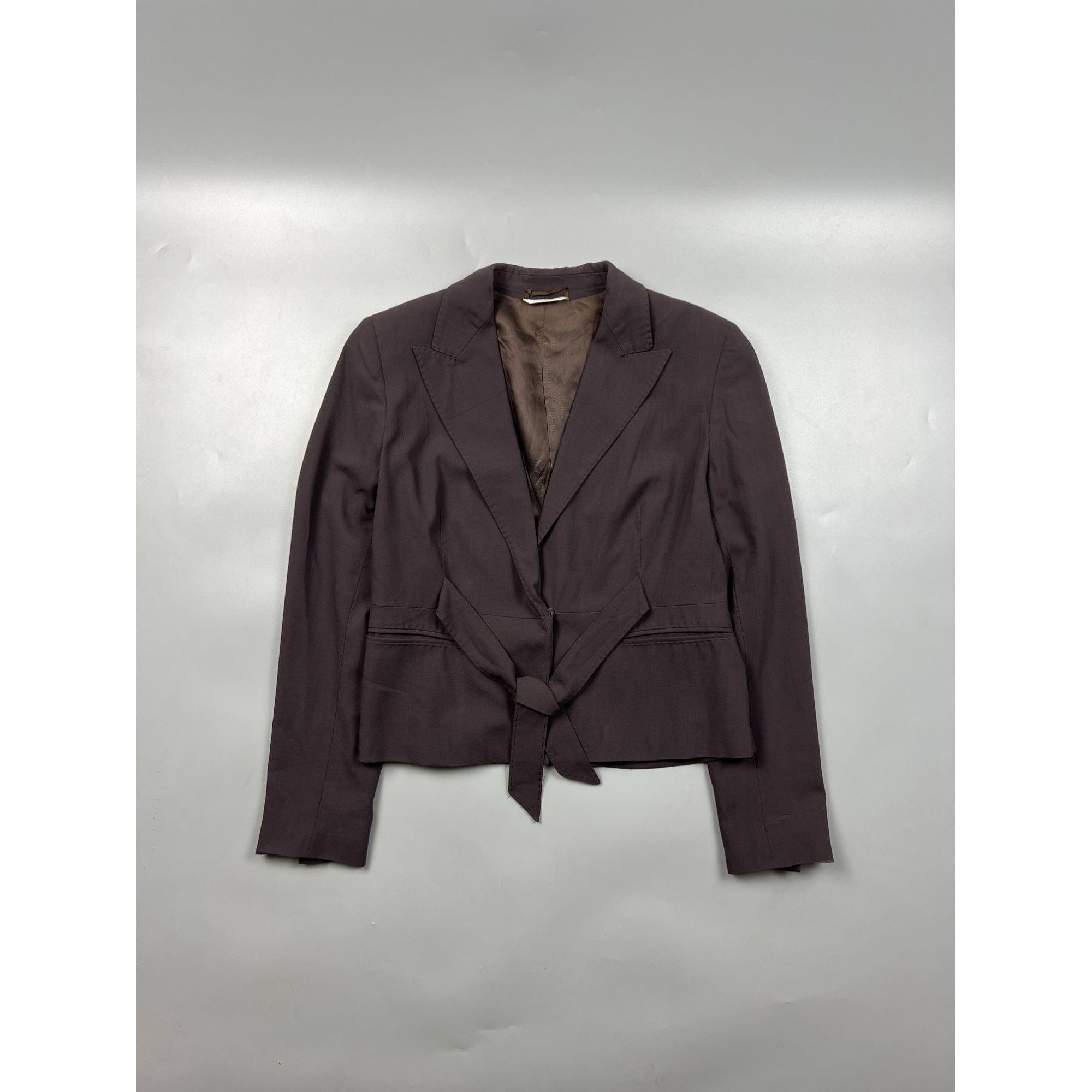 Max Mara Max Mara Wool Blazer (Y0737) Size M / US 6-8 / IT 42-44 - 1 Thumbnail