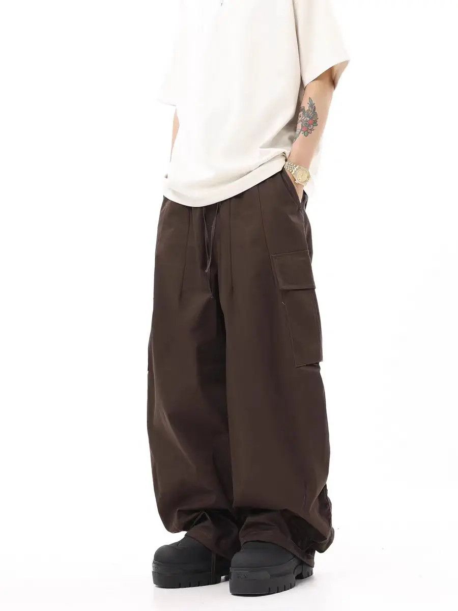 Designer × Japanese Brand Vintage Streetwear Hip Hop Loose Casual Pants Size US 33 - 3 Thumbnail