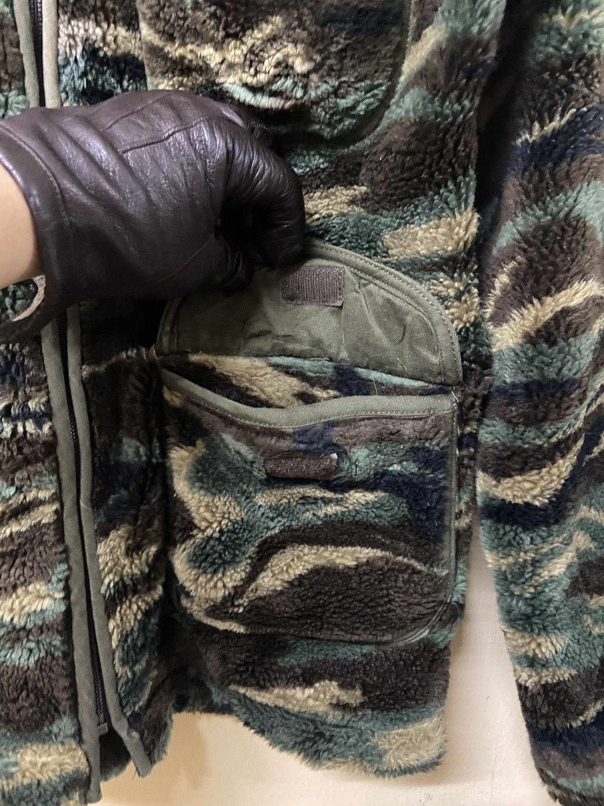 Avirex Avirex Officers Uniform Camouflage Fleece Jacket Size US S / EU 44-46 / 1 - 6 Thumbnail