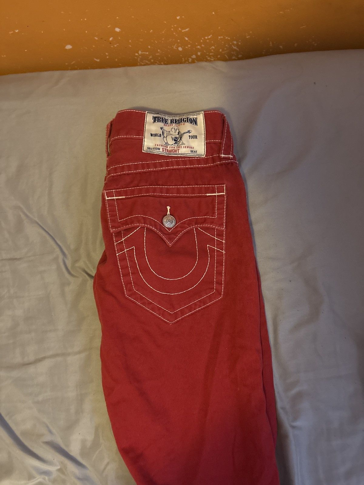 True Religion True religion red pants Size US 32 / EU 48 - 2 Thumbnail