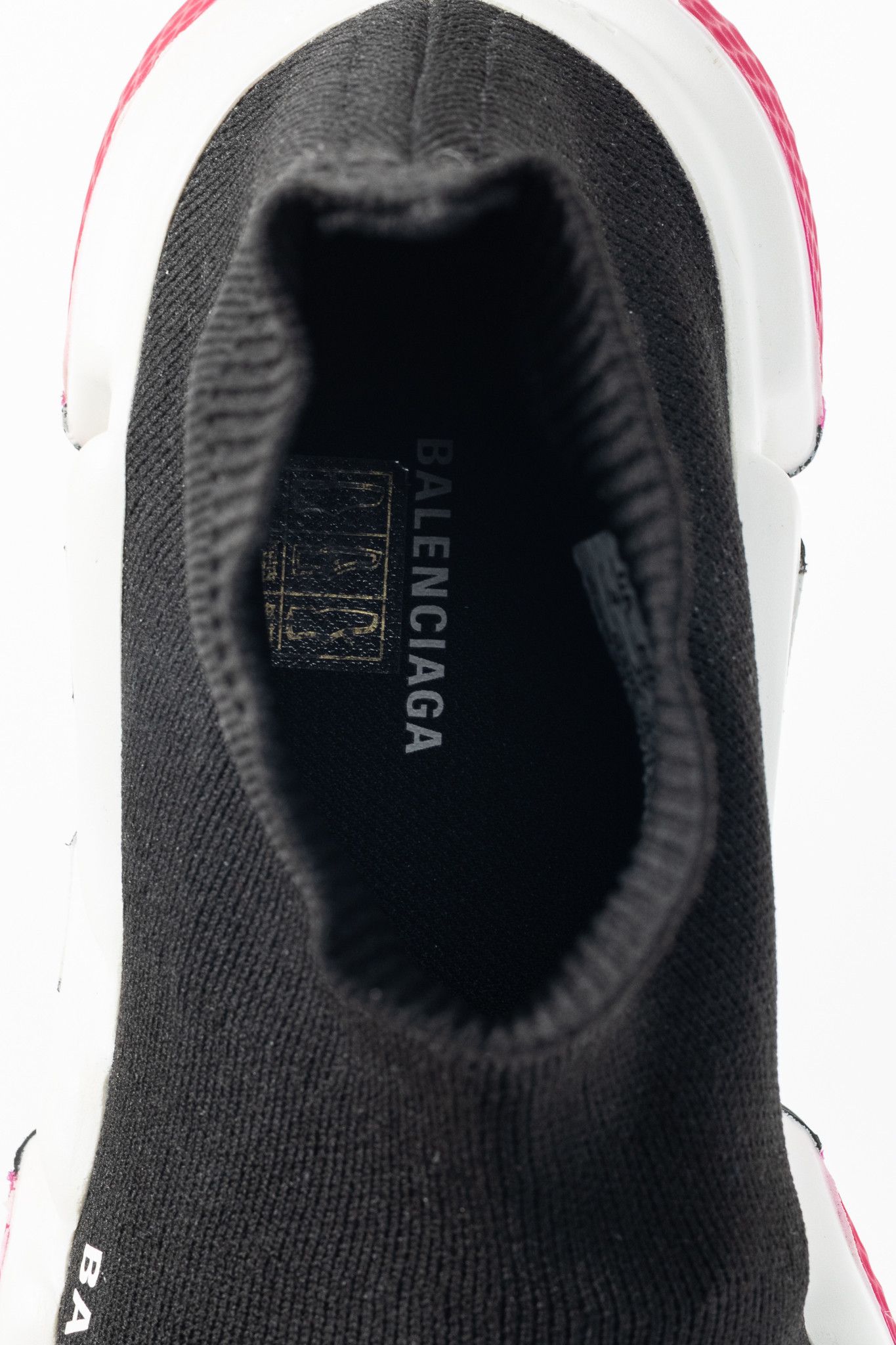 Balenciaga Balenciaga Speed "Black Pink" Knit Sock Trainers Size US 7 / IT 37 - 10 Thumbnail