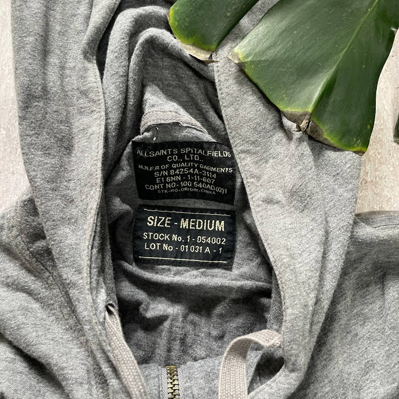 Allsaints VINTAGE Y2K ALLSAINTS ZIP HOODIE BIG HOOD RARE Size US M / EU 48-50 / 2 - 5 Thumbnail