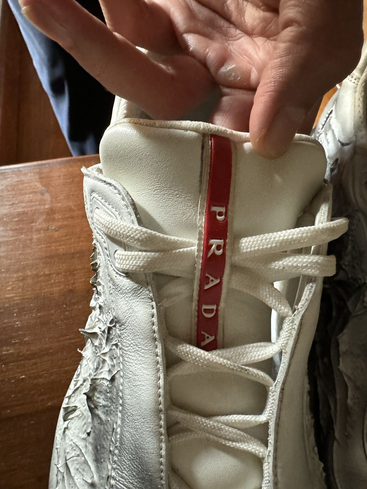Prada Prada x Cassius Hirst (signed by Cassius) Size US 12 / EU 45 - 10 Thumbnail