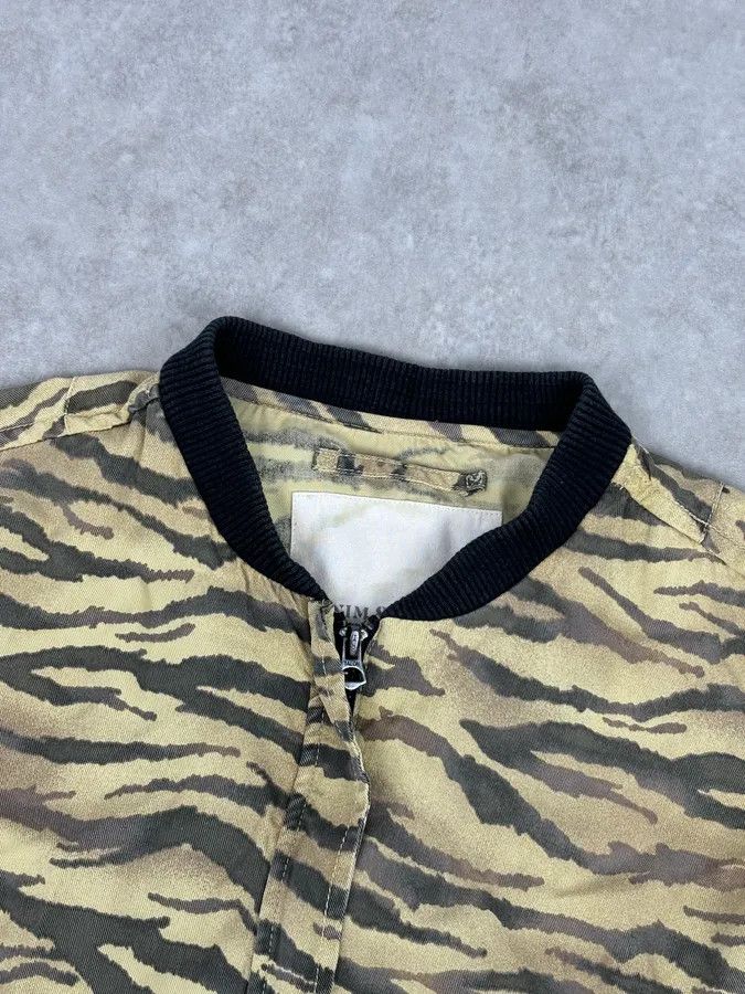 Polo Ralph Lauren 2010s Ralph Lauren Beige Zebra Print Bomber Jacket Size S / US 4 / IT 40 - 4 Thumbnail