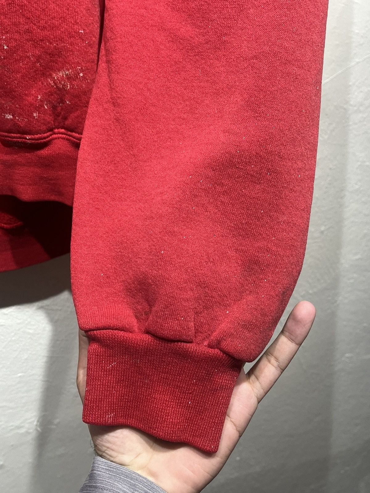 Russell Athletic Vintage Y2k Russell Athletic paint hoodie Size US L / EU 52-54 / 3 - 10 Thumbnail