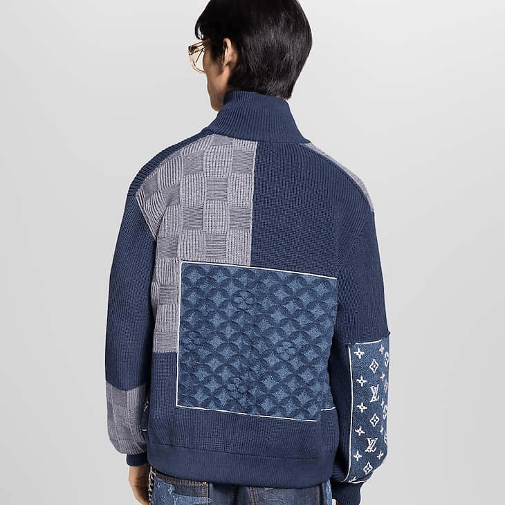 Louis Vuitton Zip Up Patchwork Tracktop Size US XL / EU 56 / 4 - 2 Thumbnail