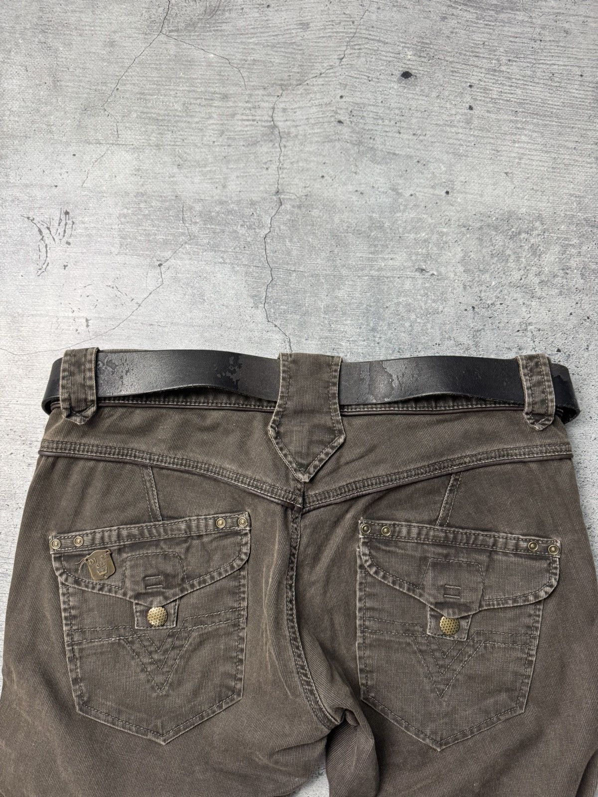 Diesel Diesel vintage belt rare Y2K leather Size ONE SIZE - 4 Thumbnail