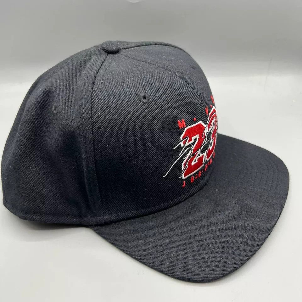 Jordan Brand Air Jordan 23 MVP Hat Men Black Red Jumpman Snap Back Cap Size ONE SIZE - 3 Thumbnail