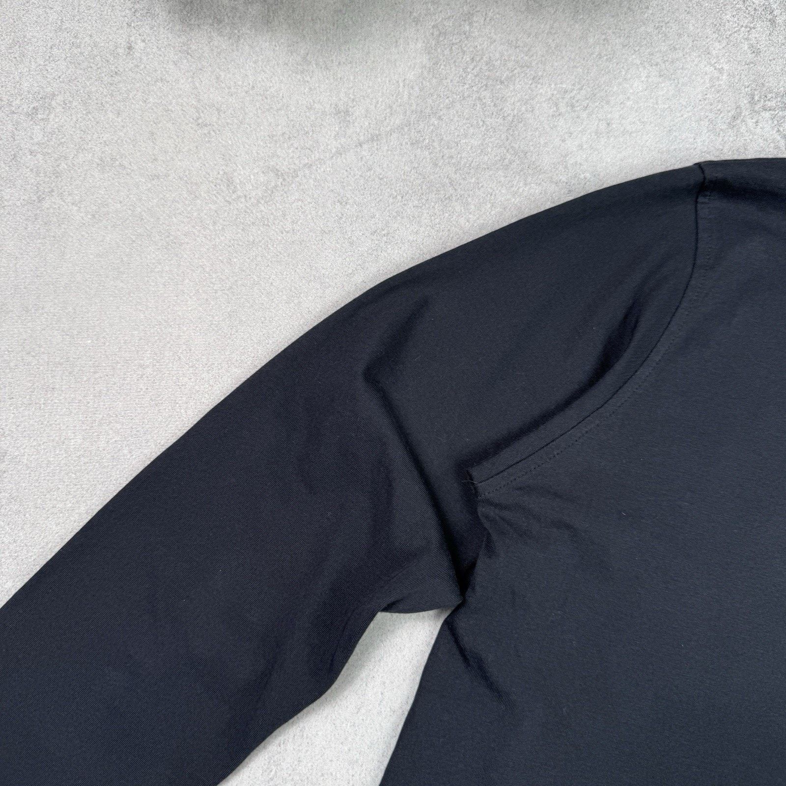 Balmain Balmain Paris Long Sleeve T-Shirt With Hood Size XS Black Size US XS / EU 42 / 0 - 20 Thumbnail