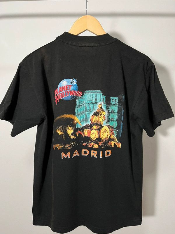 Planet Hollywood × Vintage Planet Hollywood Madrid 1998 t-shirt Size US M / EU 48-50 / 2 - 1 Thumbnail