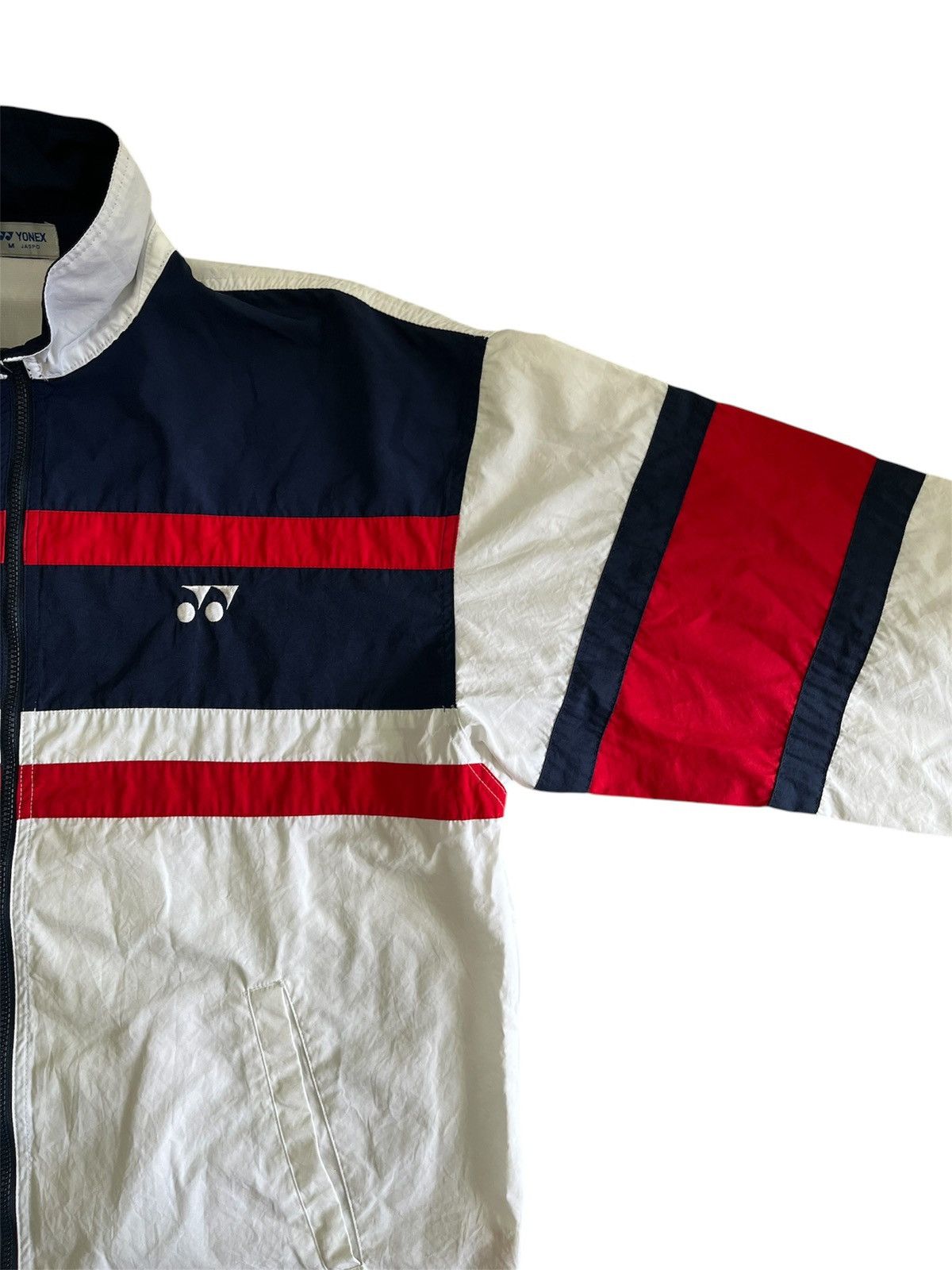 Japanese Brand × Vintage Yonex Jaspo Light Windbreaker Training Jacket Size US M / EU 48-50 / 2 - 2 Thumbnail