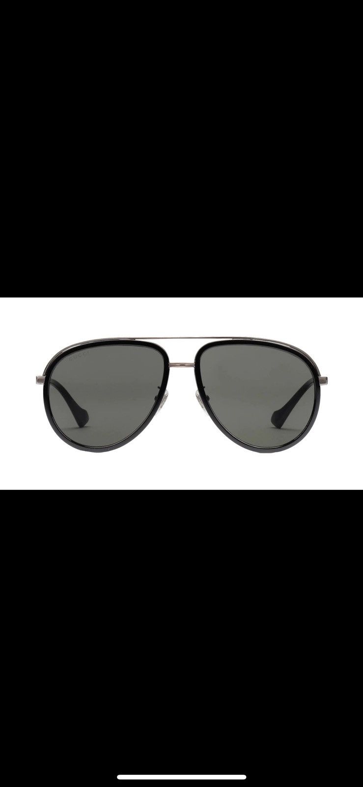 Gucci Gucci Aviator Frame Sunglasses Size ONE SIZE - 1 Thumbnail